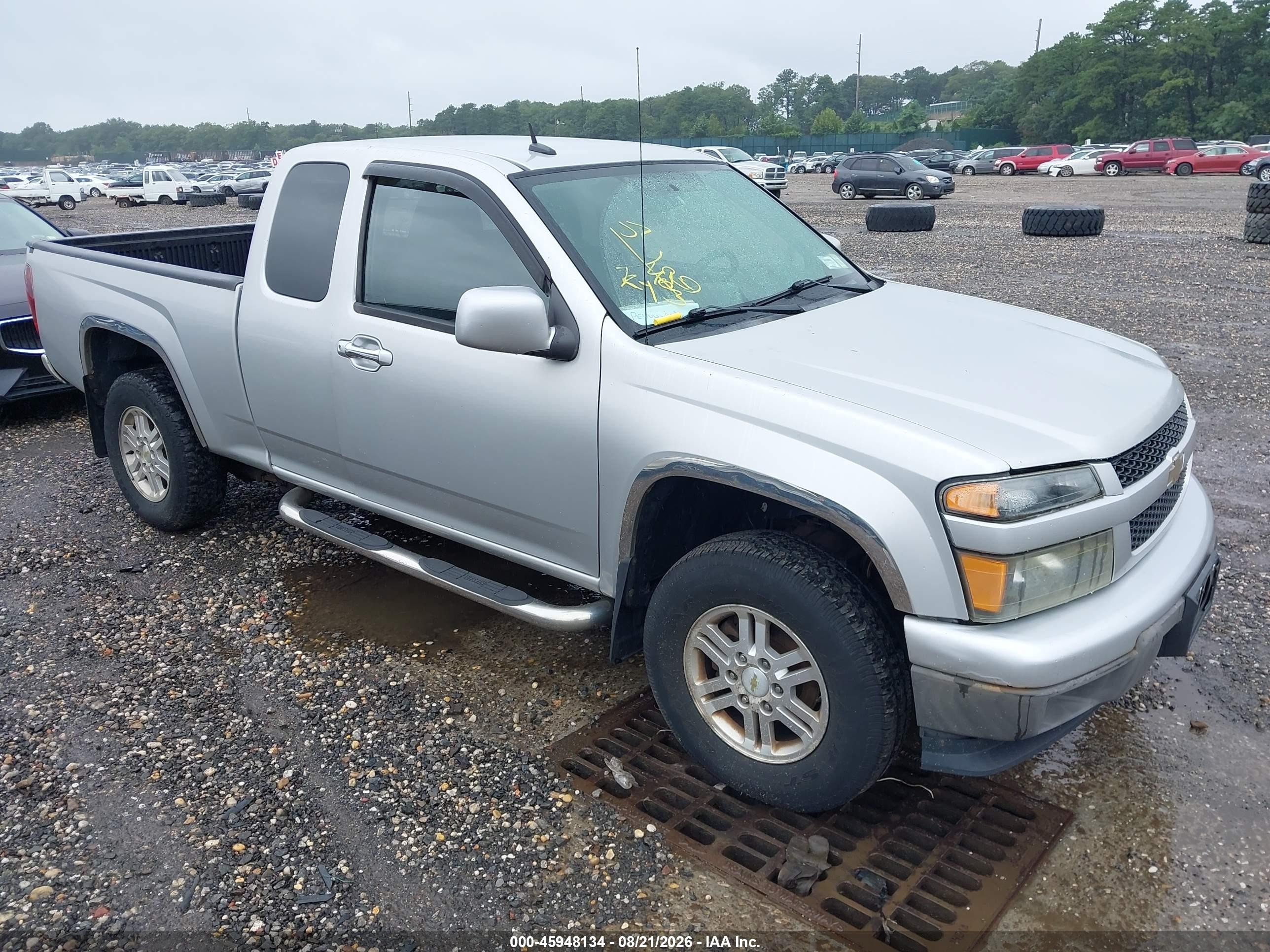 2010 Chevrolet Colorado 1lt Серебряный vin: 1GCKTCDE6A8142704