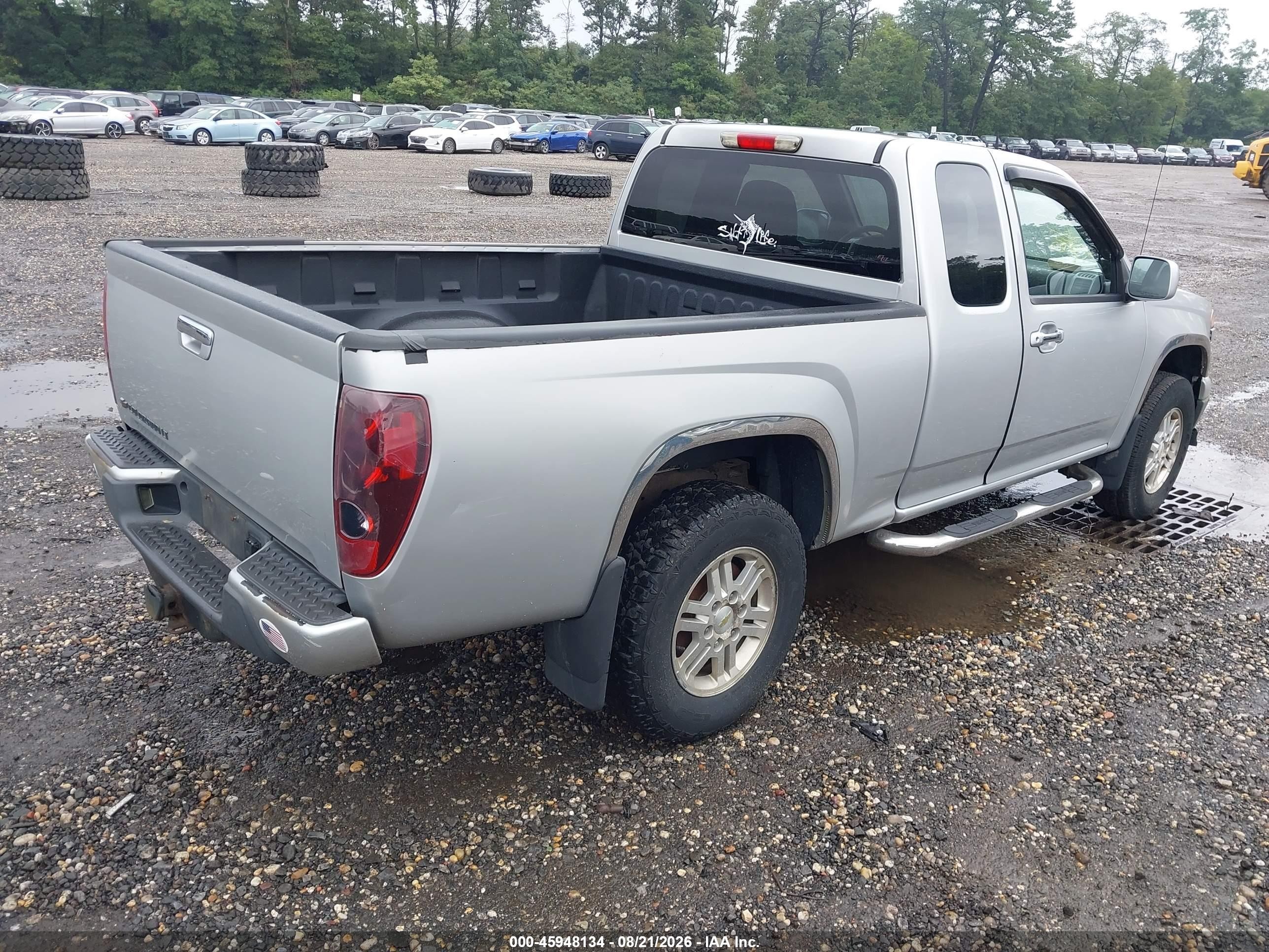 2010 Chevrolet Colorado 1lt Серебряный vin: 1GCKTCDE6A8142704