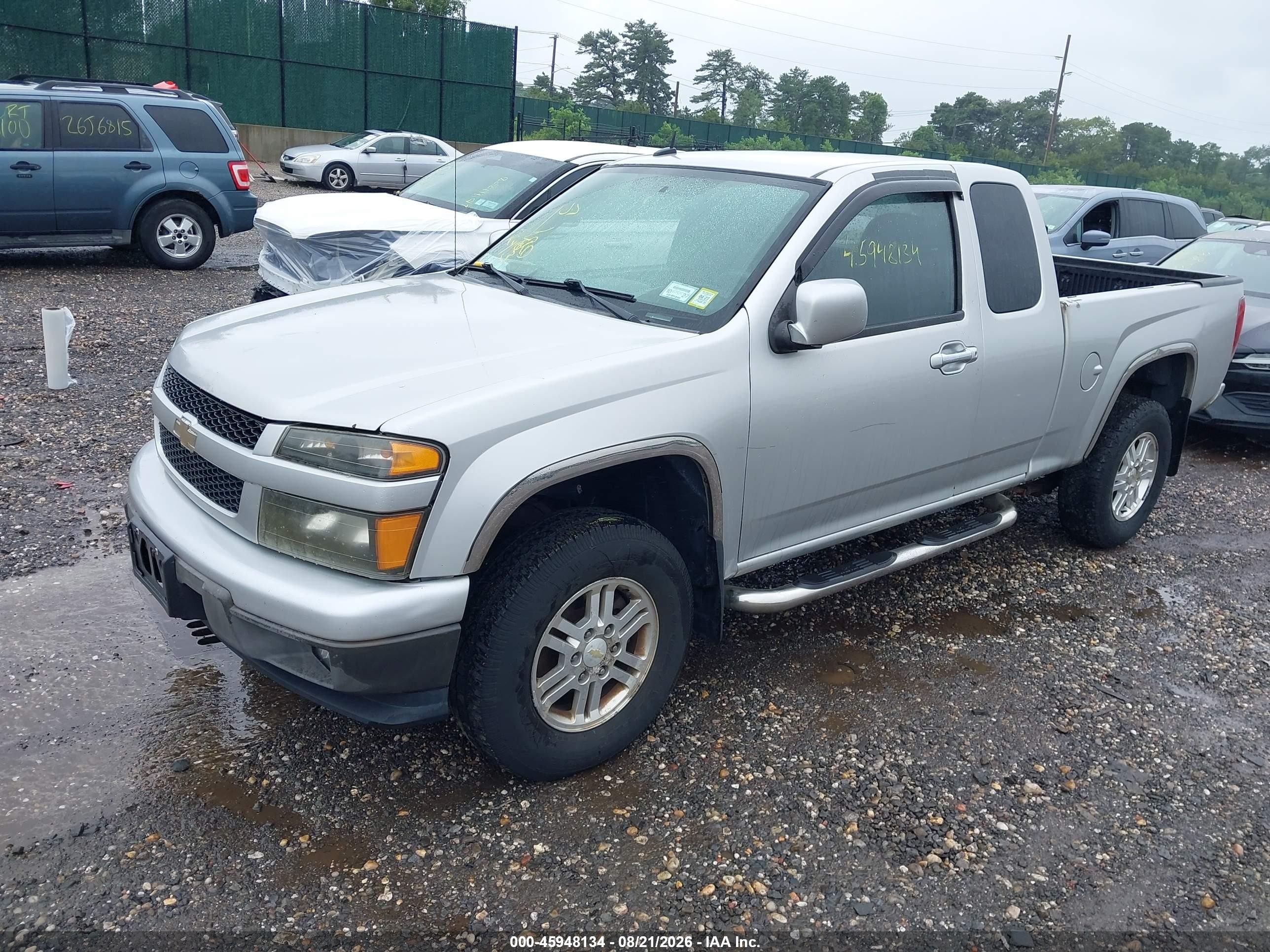 2010 Chevrolet Colorado 1lt Серебряный vin: 1GCKTCDE6A8142704