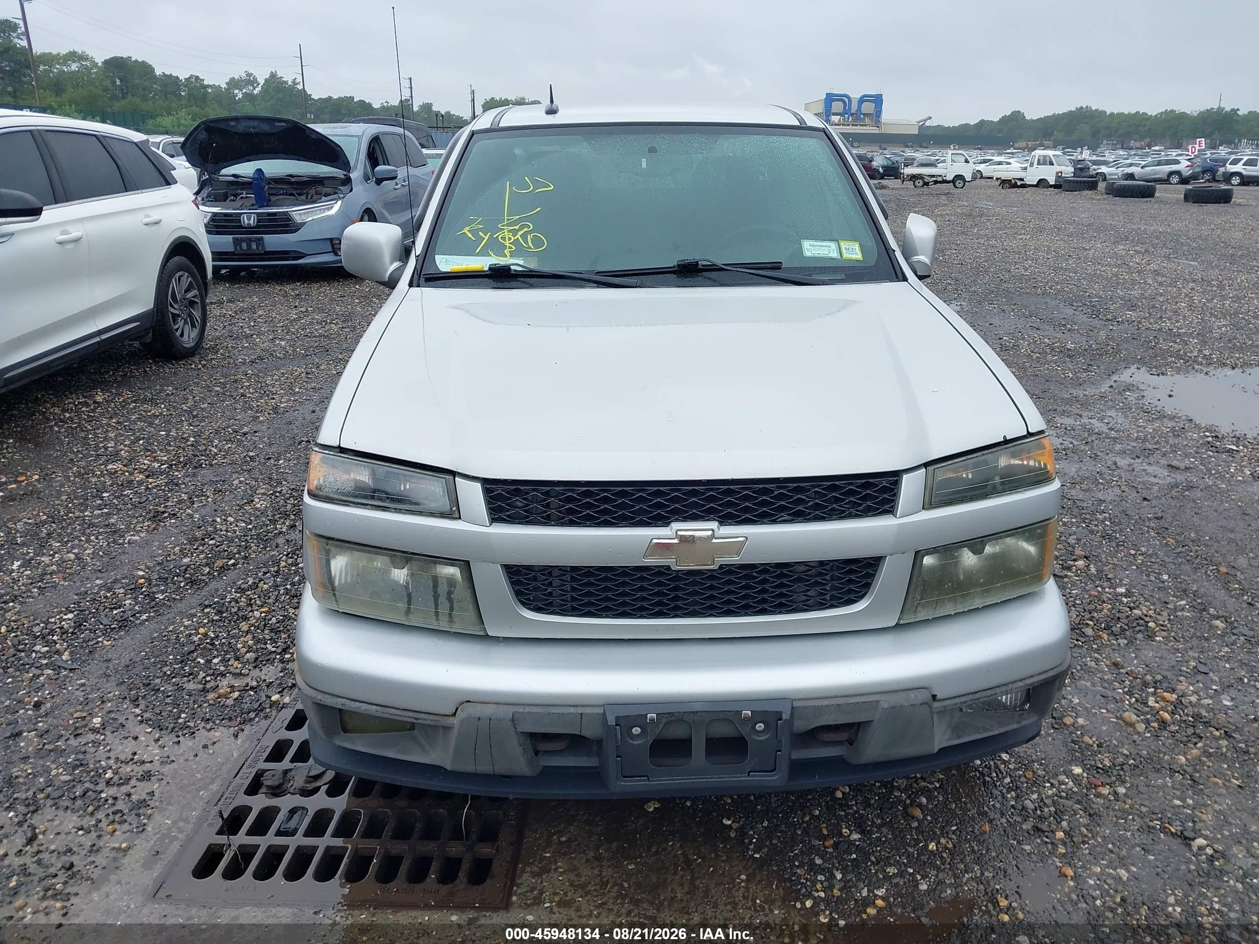 2010 Chevrolet Colorado 1lt Серебряный vin: 1GCKTCDE6A8142704