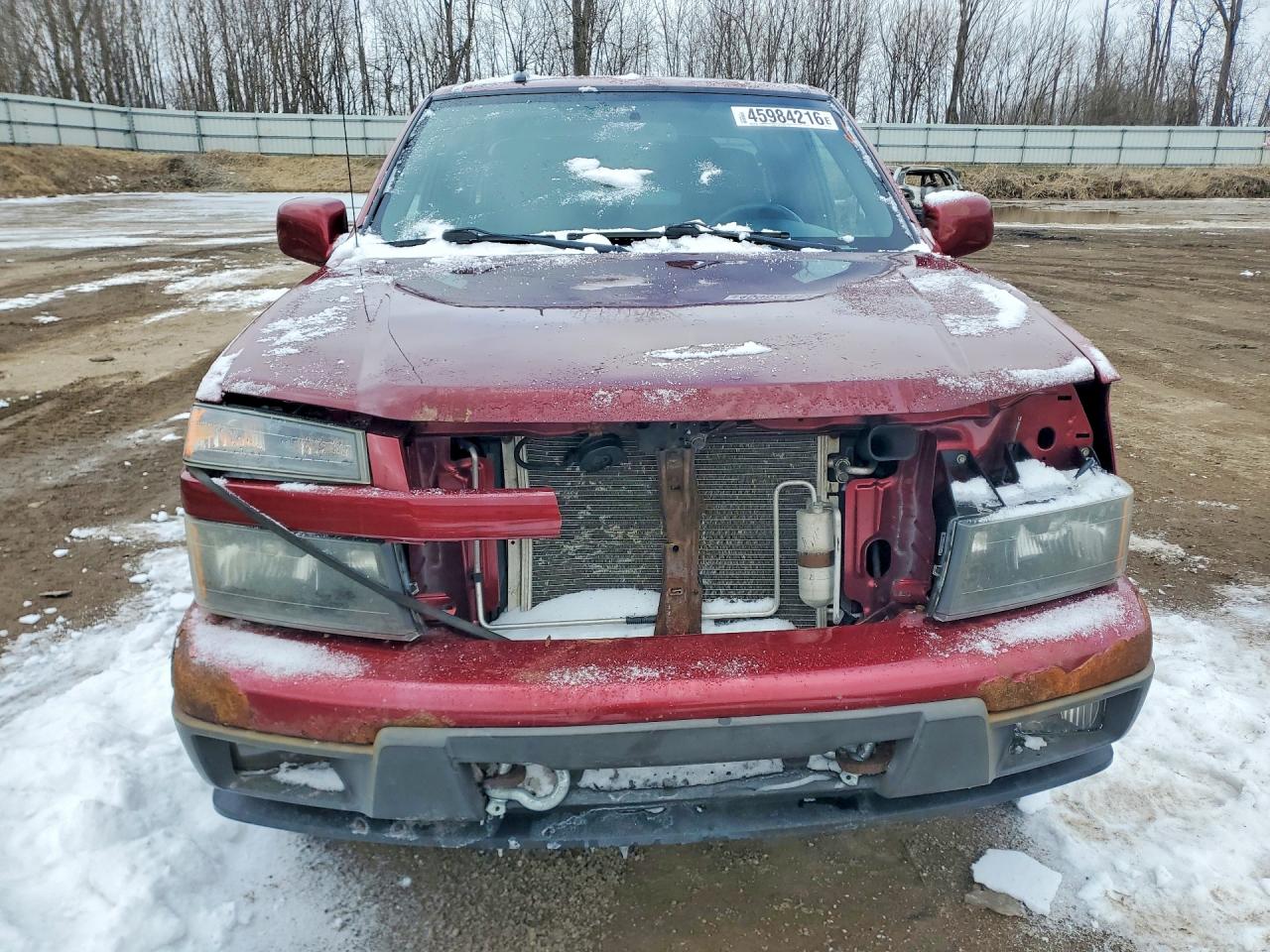 2010 Chevrolet Colorado Lt Red vin: 1GCKTCDEXA8132791