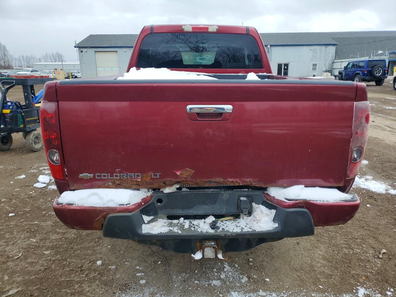 2010 Chevrolet Colorado Lt Red vin: 1GCKTCDEXA8132791