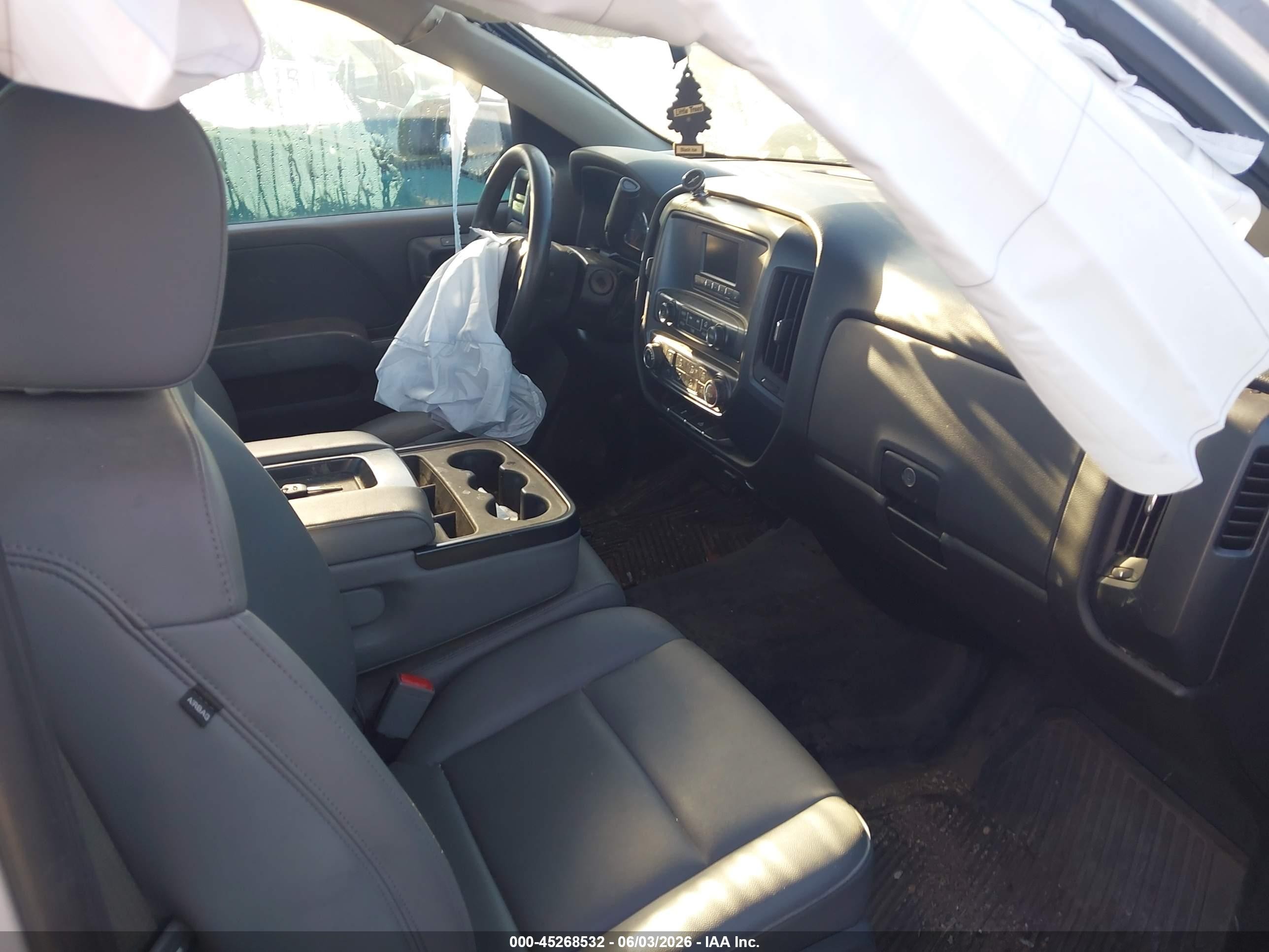 2016 Chevrolet Silverado 1500 Wt Серебряный vin: 1GCNCNEH1GZ262740