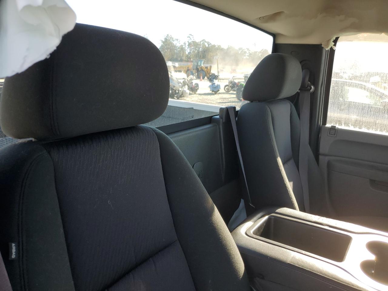 2012 Chevrolet Silverado C1500 White vin: 1GCNCPE04CZ226606