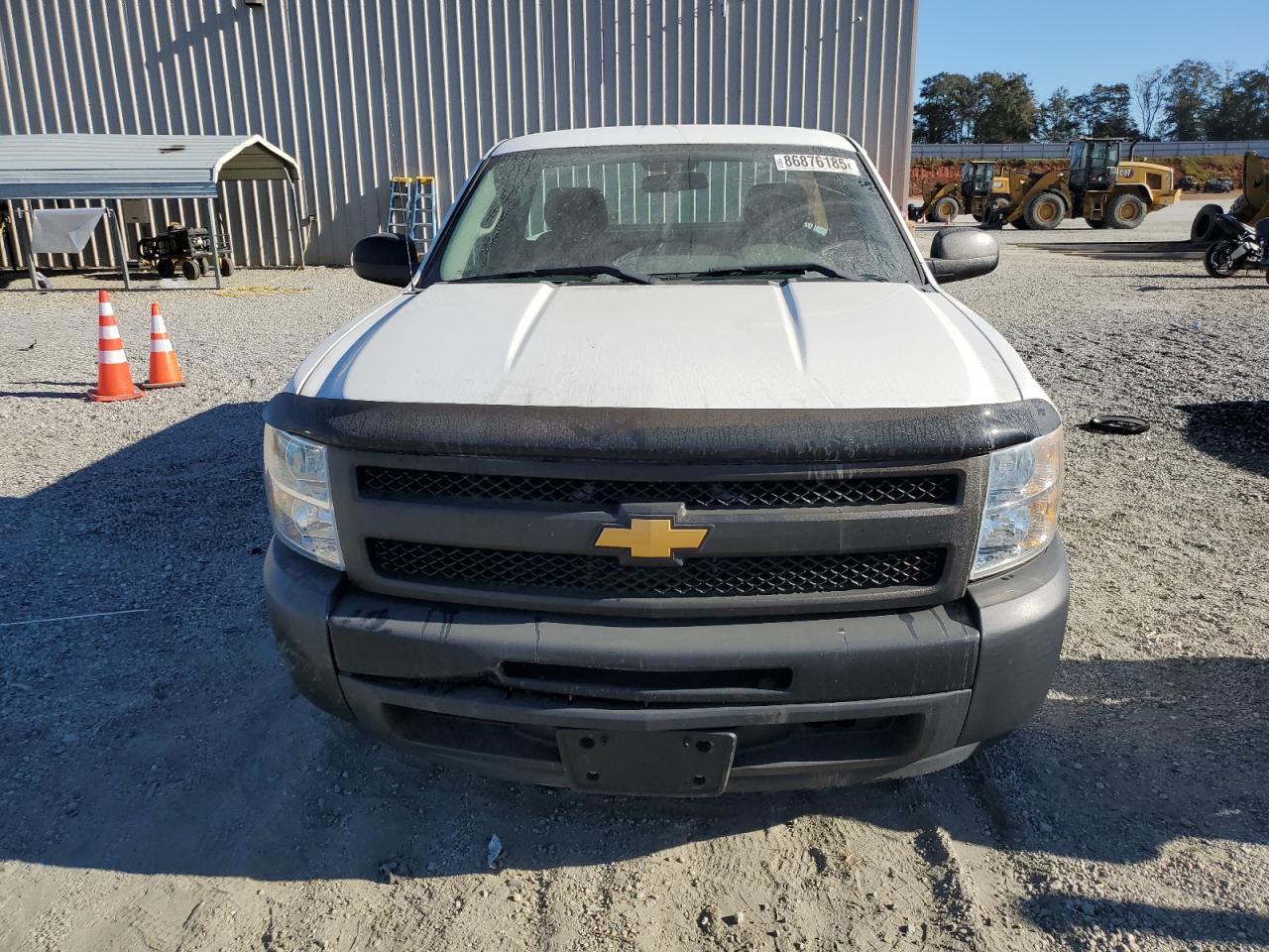 2012 Chevrolet Silverado C1500 White vin: 1GCNCPE04CZ226606