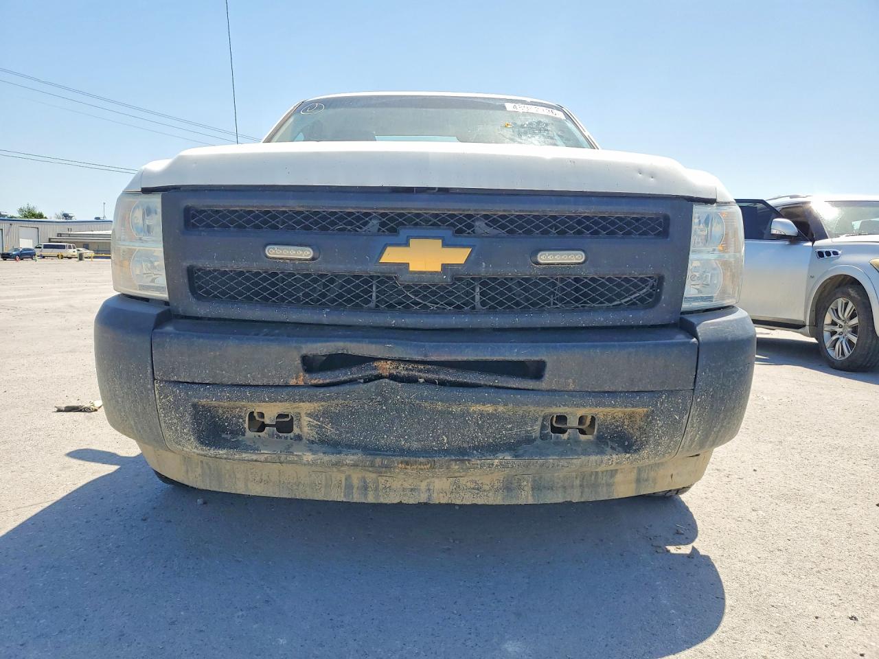 2013 Chevrolet Silverado C1500 White vin: 1GCNCPE09DZ401109