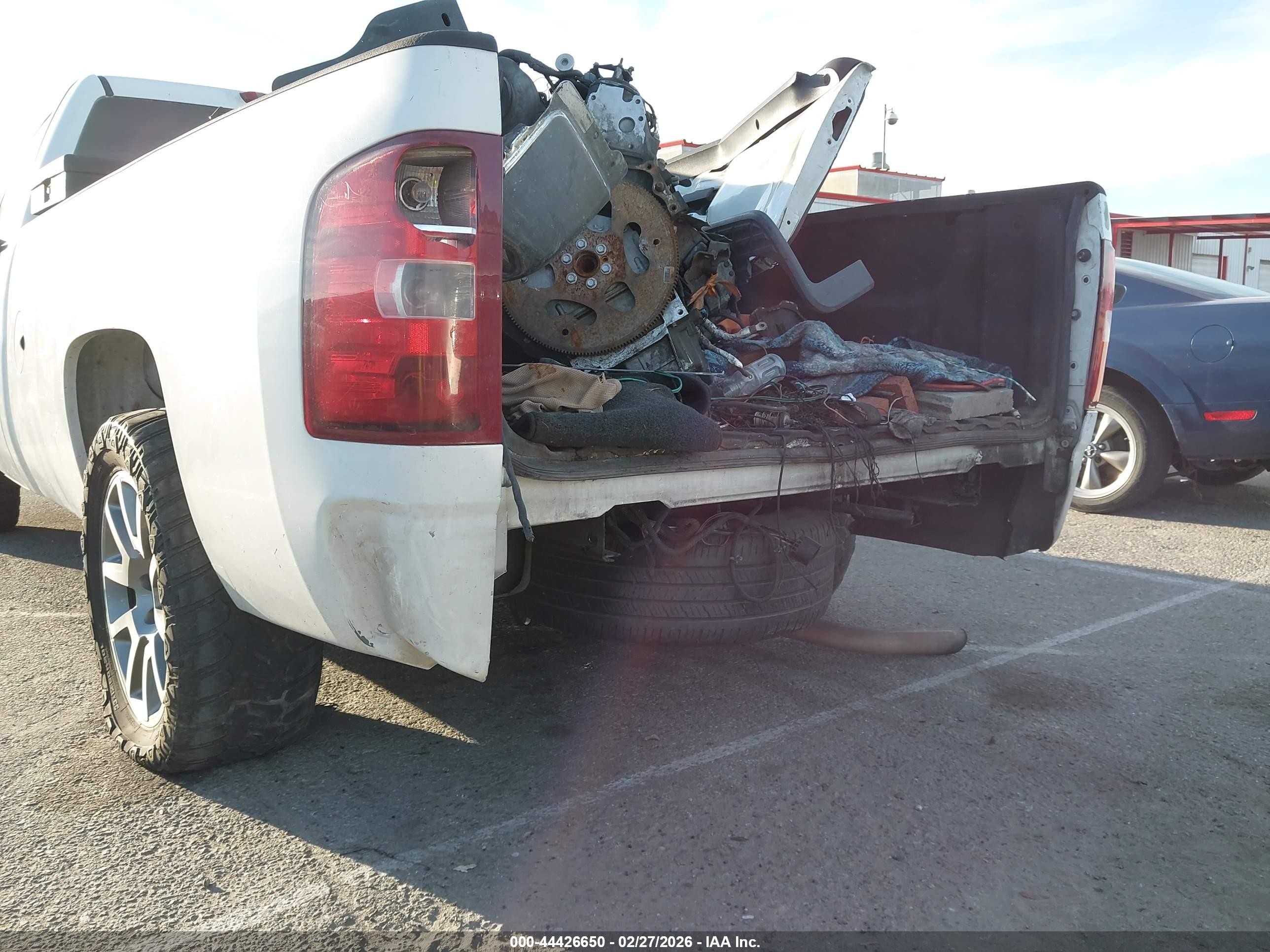 2011 Chevrolet Silverado 1500 Work Truck White vin: 1GCNCPEA0BF196111