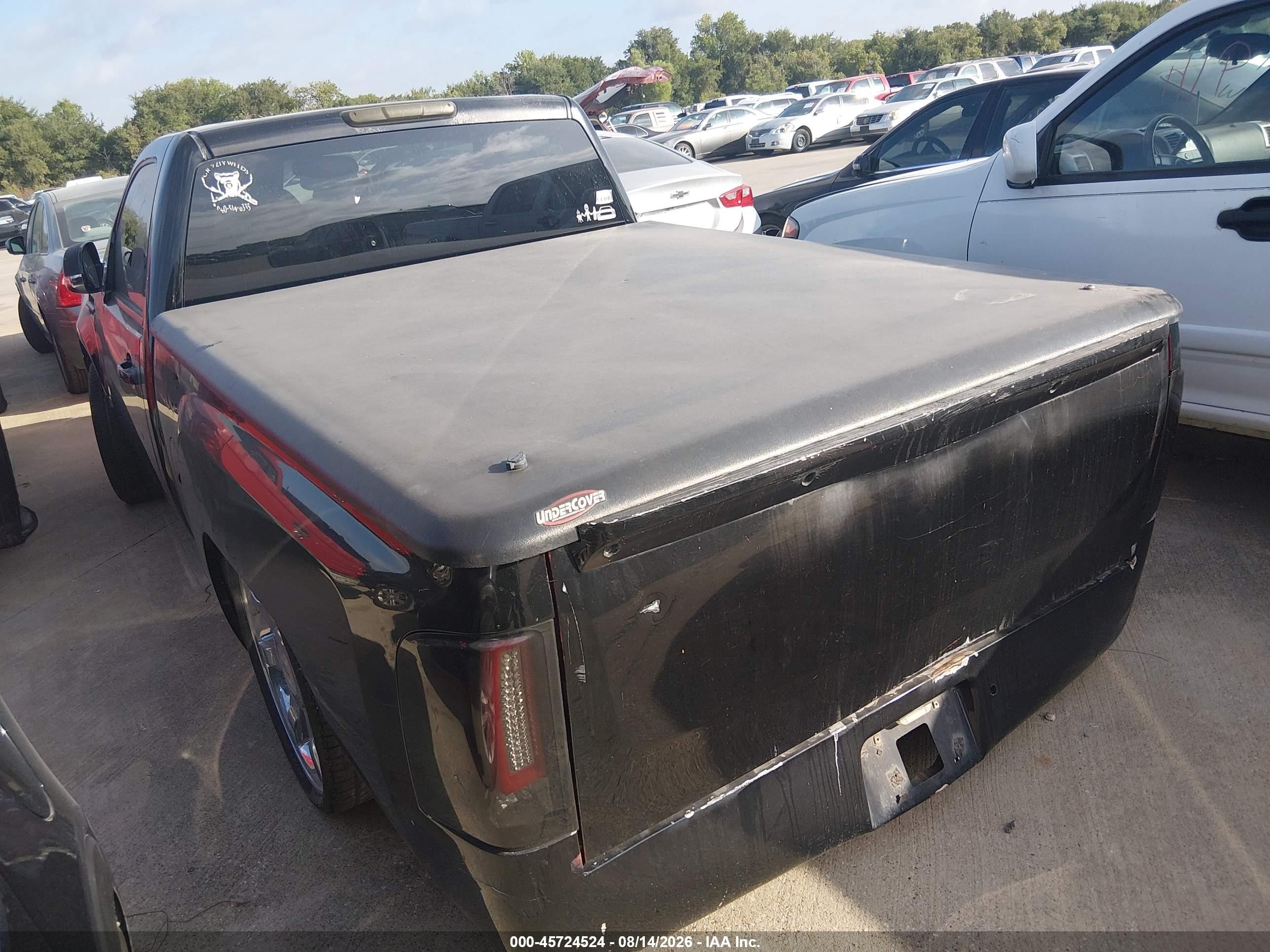 2011 Chevrolet Silverado 1500 Work Truck Black vin: 1GCNCPEA0BZ205517