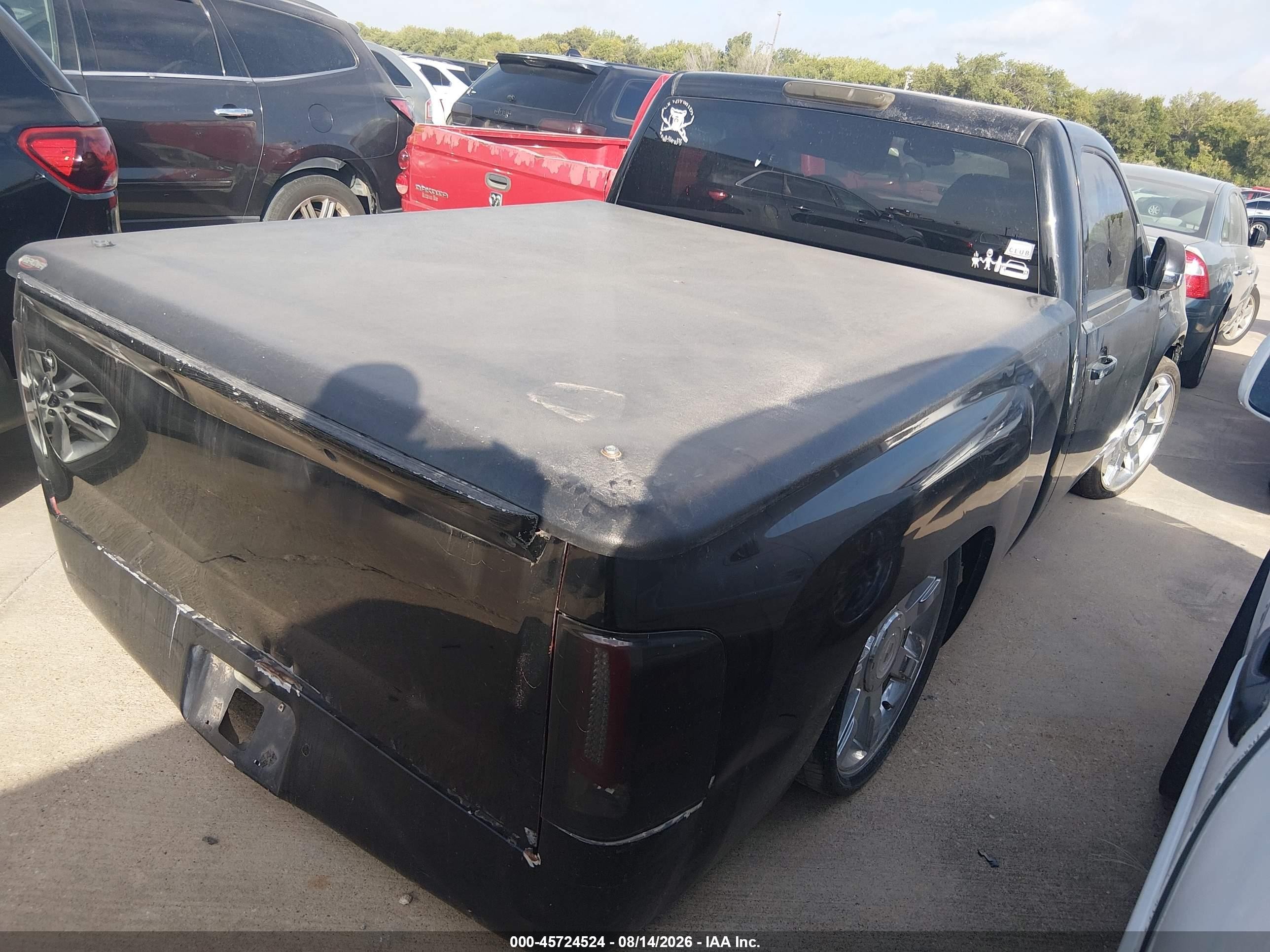 2011 Chevrolet Silverado 1500 Work Truck Black vin: 1GCNCPEA0BZ205517