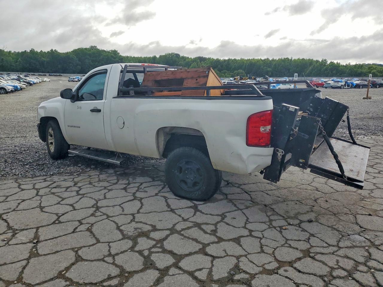 2011 Chevrolet Silverado C1500 White vin: 1GCNCPEA3BZ454815