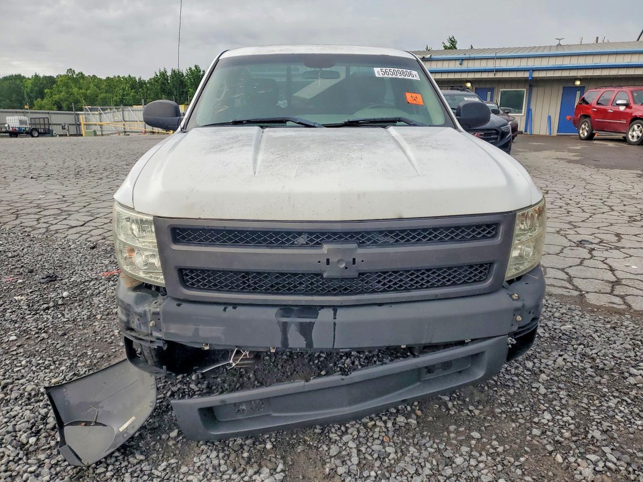 2011 Chevrolet Silverado C1500 White vin: 1GCNCPEA3BZ454815