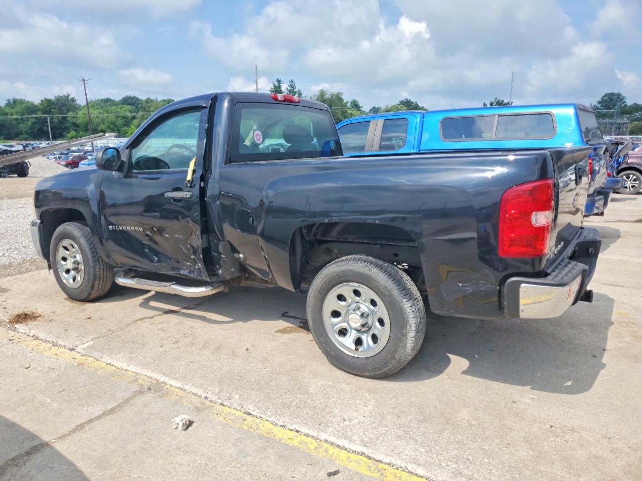 2012 Chevrolet Silverado C1500 Black vin: 1GCNCPEA3CZ231479