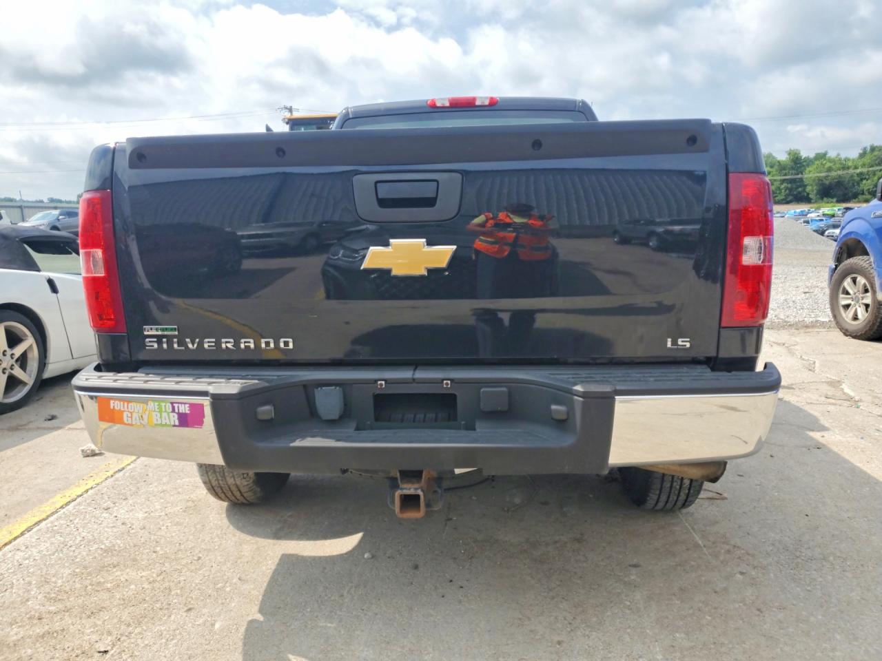 2012 Chevrolet Silverado C1500 Black vin: 1GCNCPEA3CZ231479