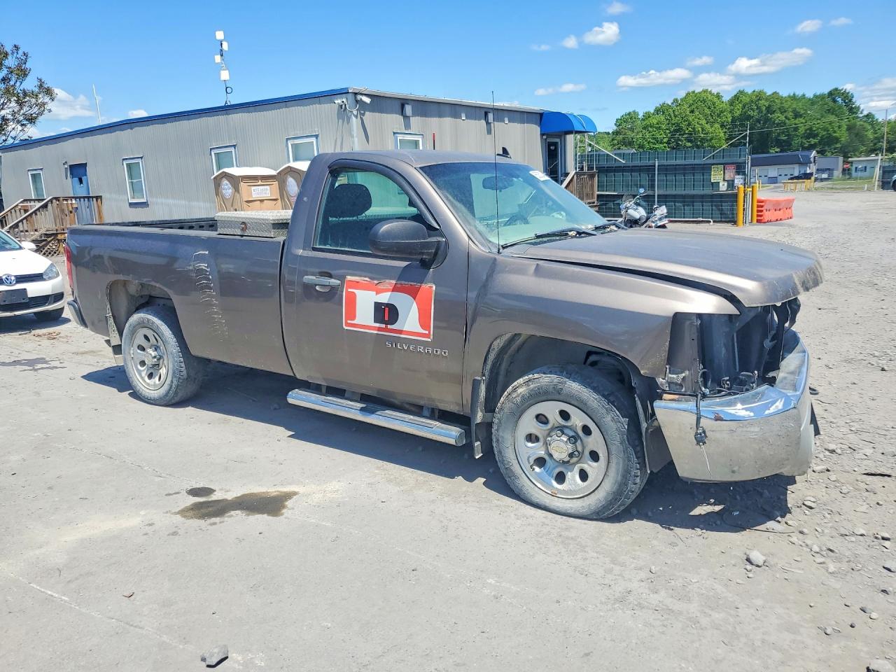 2013 Chevrolet Silverado C1500 Gray vin: 1GCNCPEA4DZ152422