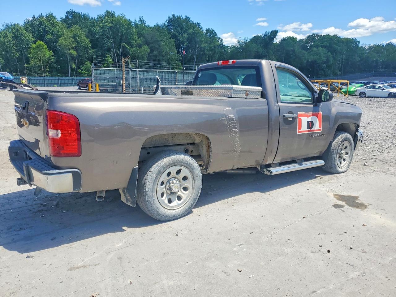 2013 Chevrolet Silverado C1500 Gray vin: 1GCNCPEA4DZ152422