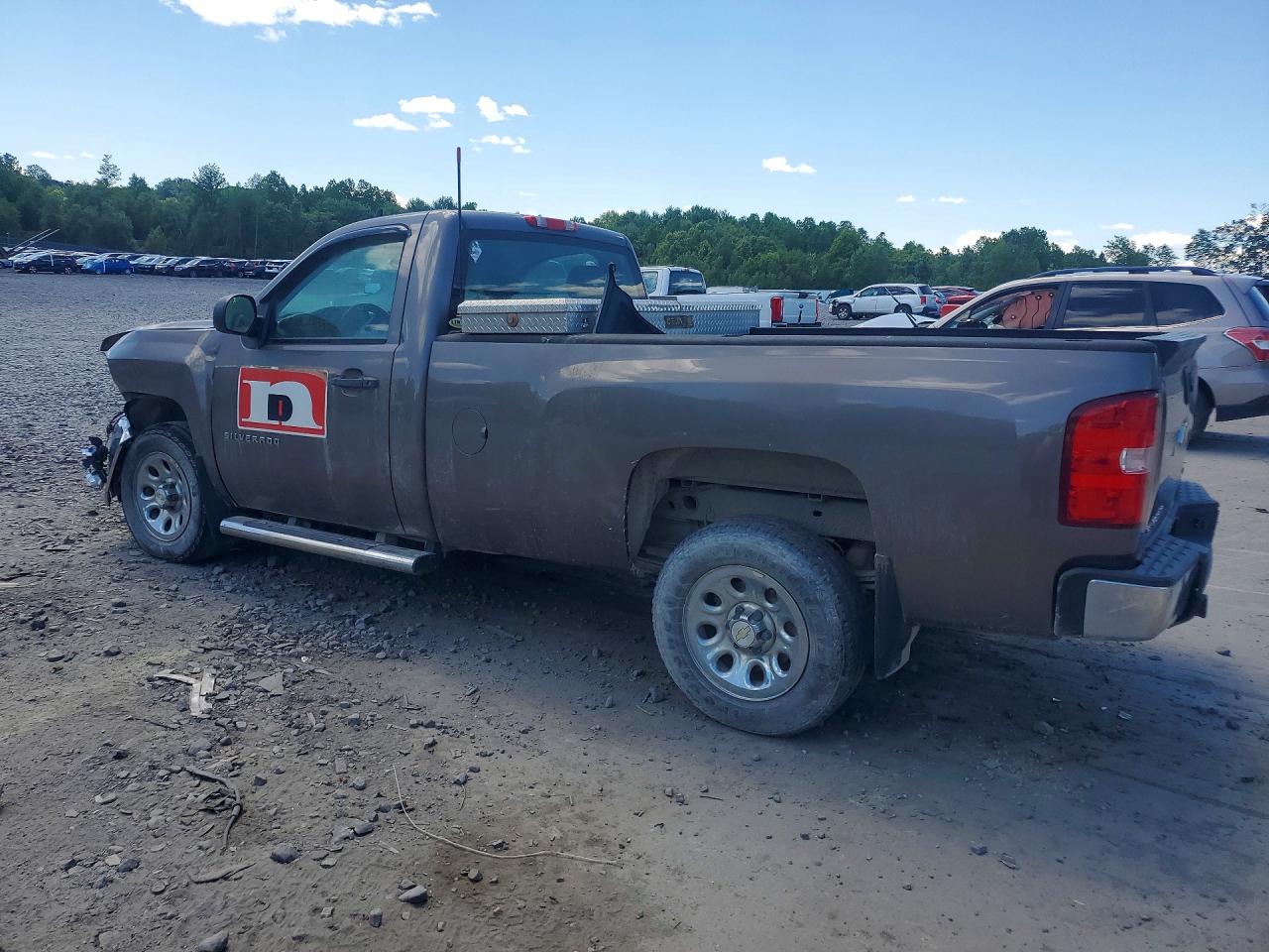 2013 Chevrolet Silverado C1500 Gray vin: 1GCNCPEA4DZ152422
