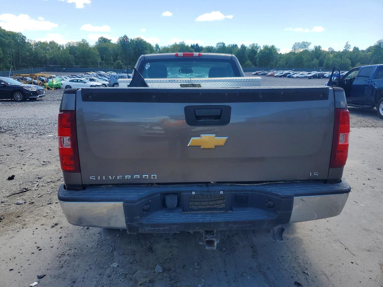 2013 Chevrolet Silverado C1500 Gray vin: 1GCNCPEA4DZ152422