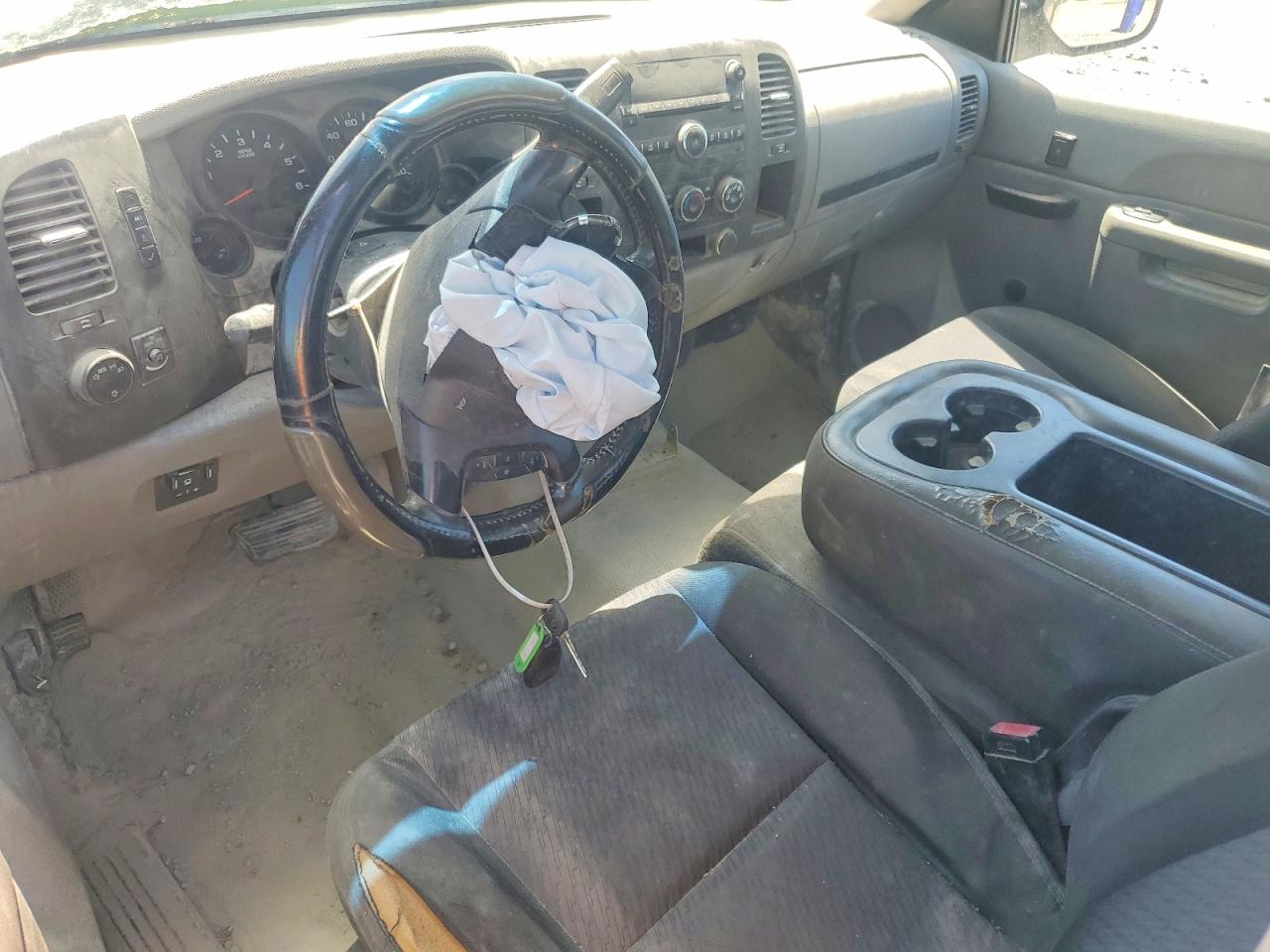 2013 Chevrolet Silverado C1500 Gray vin: 1GCNCPEA4DZ152422