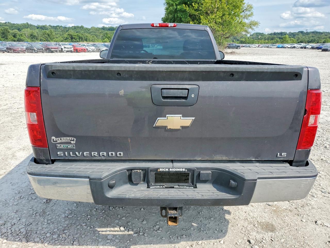 2011 Chevrolet Silverado C1500 Black vin: 1GCNCPEA5BZ123153