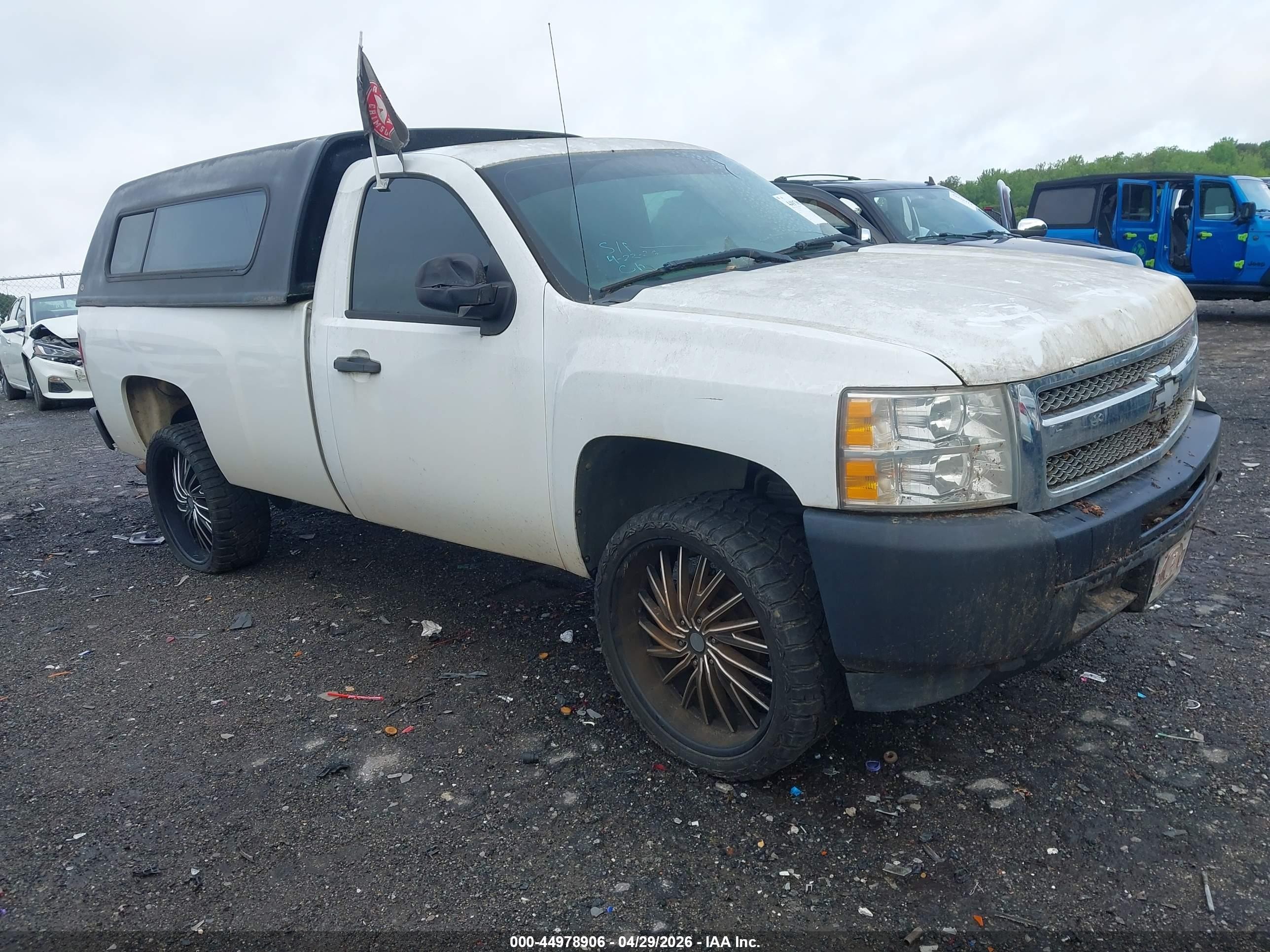 2012 Chevrolet Silverado 1500 Work Truck Белый vin: 1GCNCPEA5CZ126569