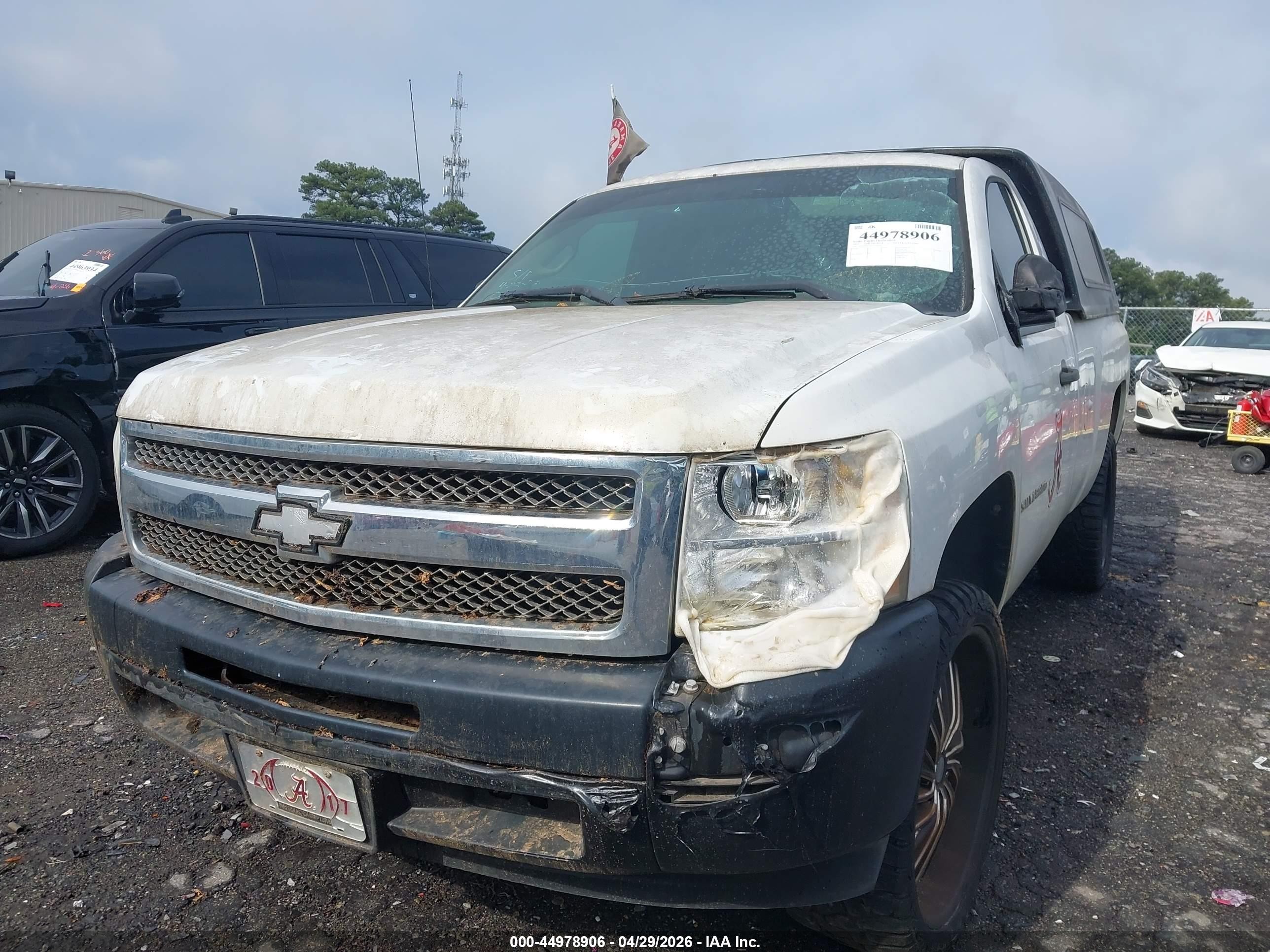2012 Chevrolet Silverado 1500 Work Truck Белый vin: 1GCNCPEA5CZ126569