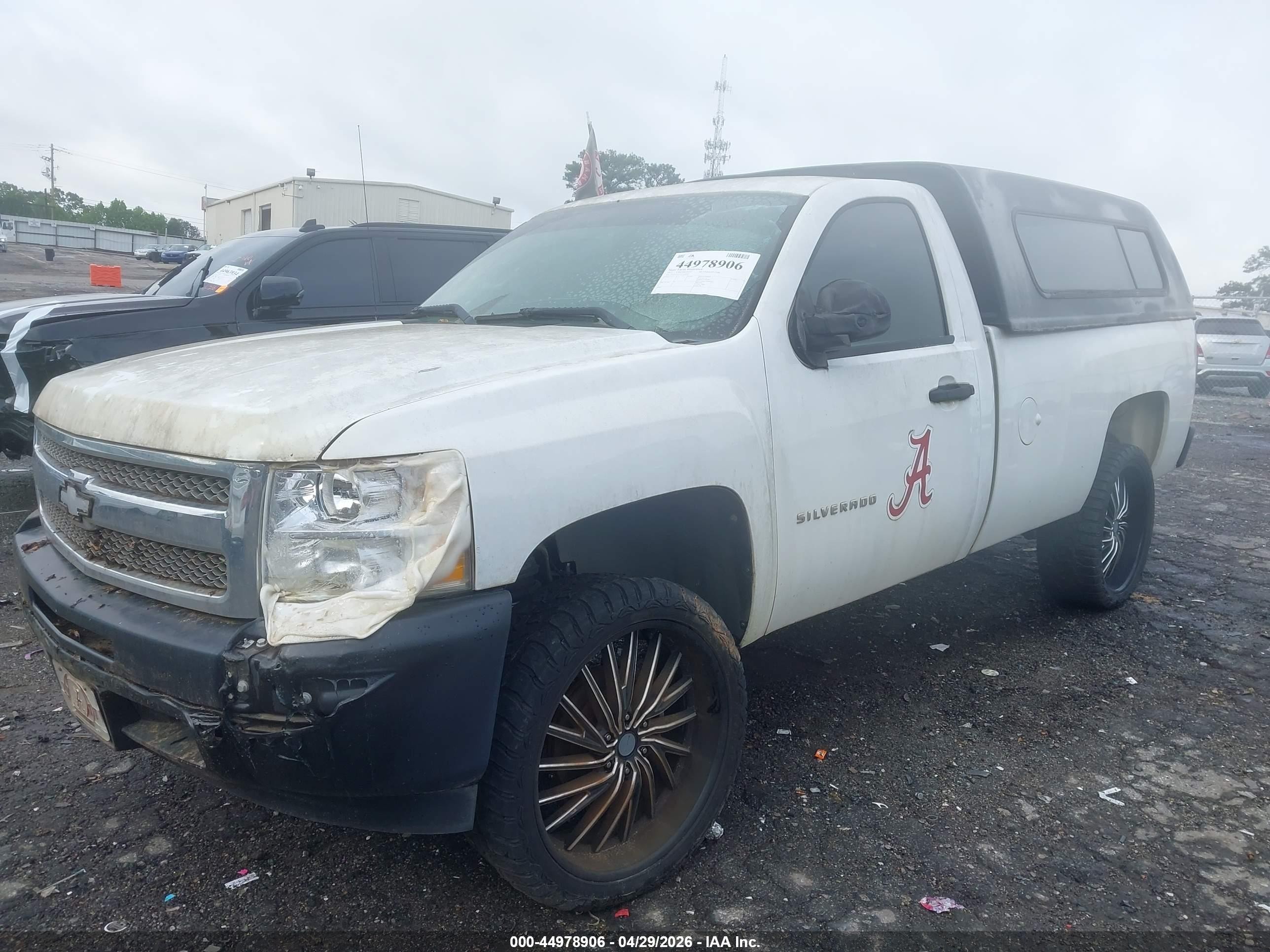 2012 Chevrolet Silverado 1500 Work Truck Белый vin: 1GCNCPEA5CZ126569
