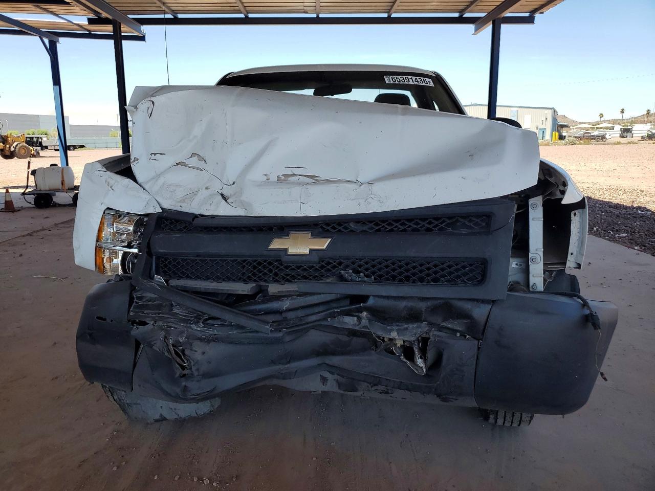 2011 Chevrolet Silverado C1500 White vin: 1GCNCPEA7BZ328926