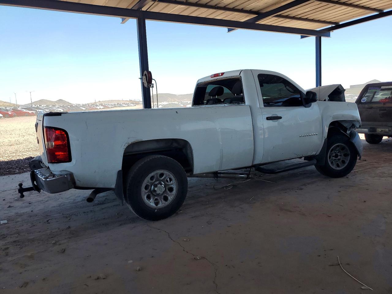 2011 Chevrolet Silverado C1500 White vin: 1GCNCPEA7BZ328926