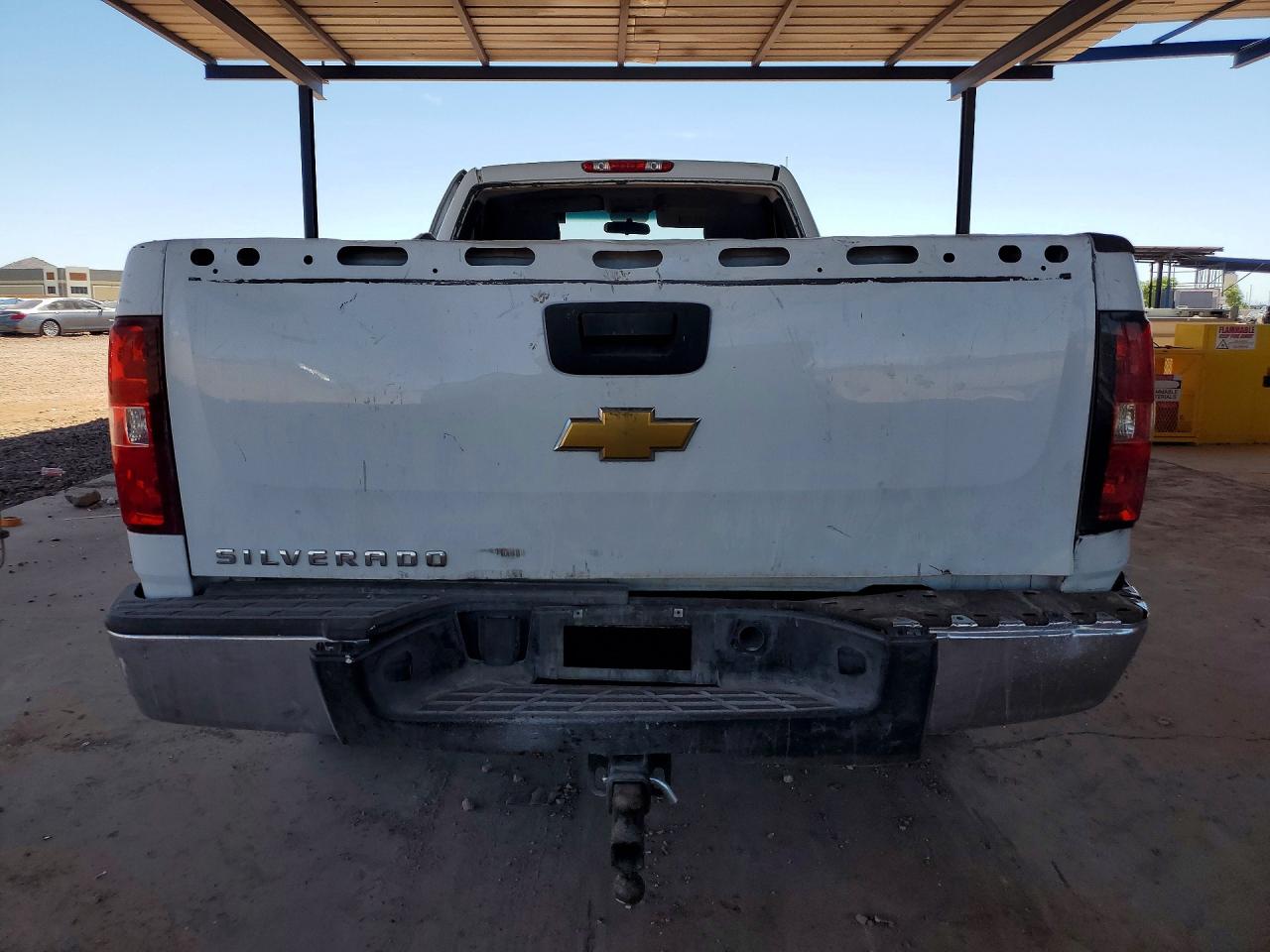 2011 Chevrolet Silverado C1500 White vin: 1GCNCPEA7BZ328926