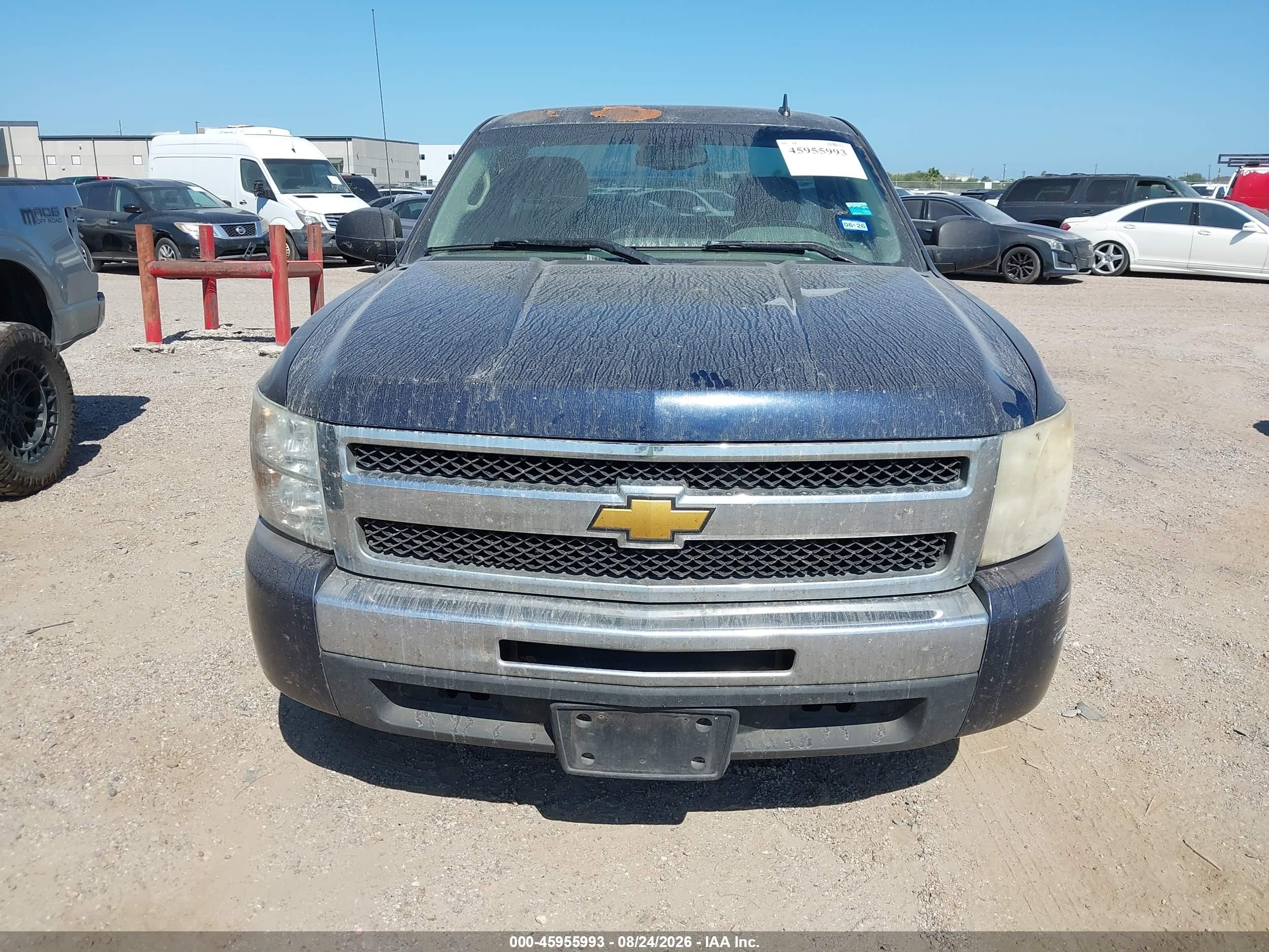 2011 Chevrolet Silverado 1500 Work Truck Blue vin: 1GCNCPEA7BZ331227