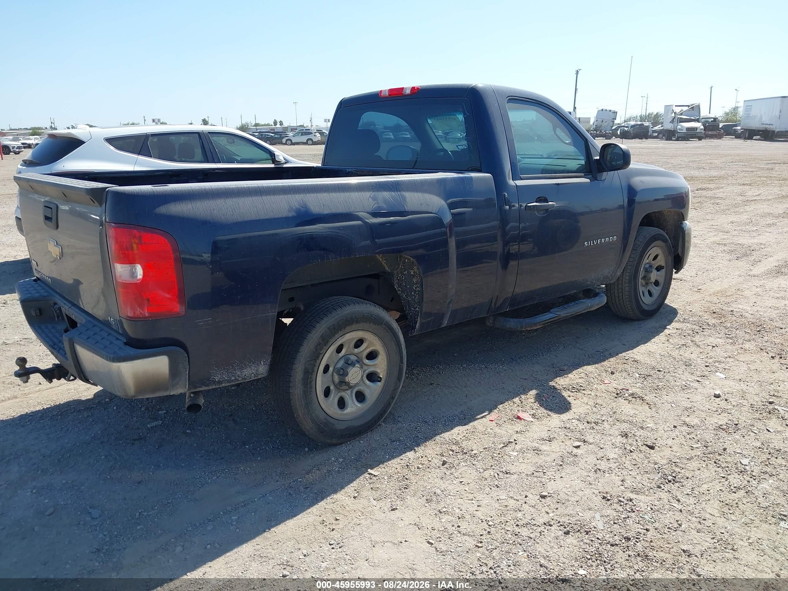 2011 Chevrolet Silverado 1500 Work Truck Blue vin: 1GCNCPEA7BZ331227