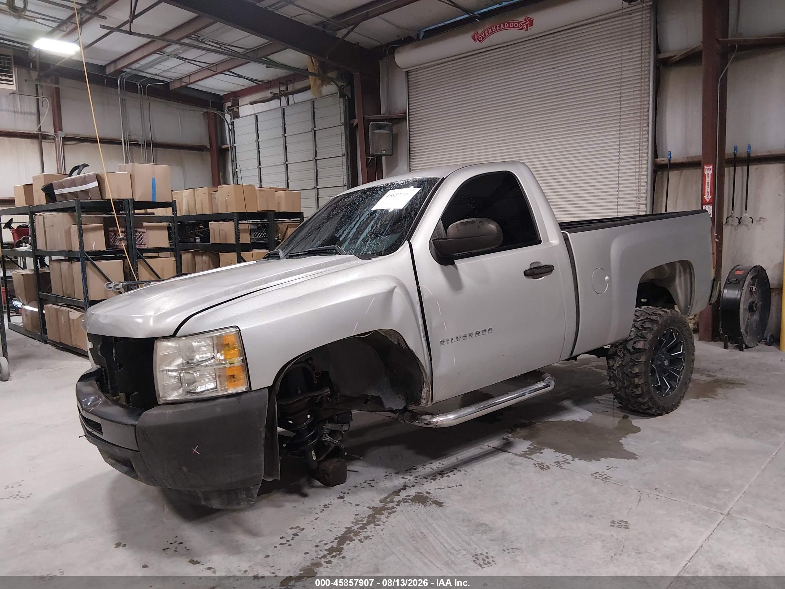 2011 Chevrolet Silverado 1500 Work Truck Silver vin: 1GCNCPEA8BZ285276