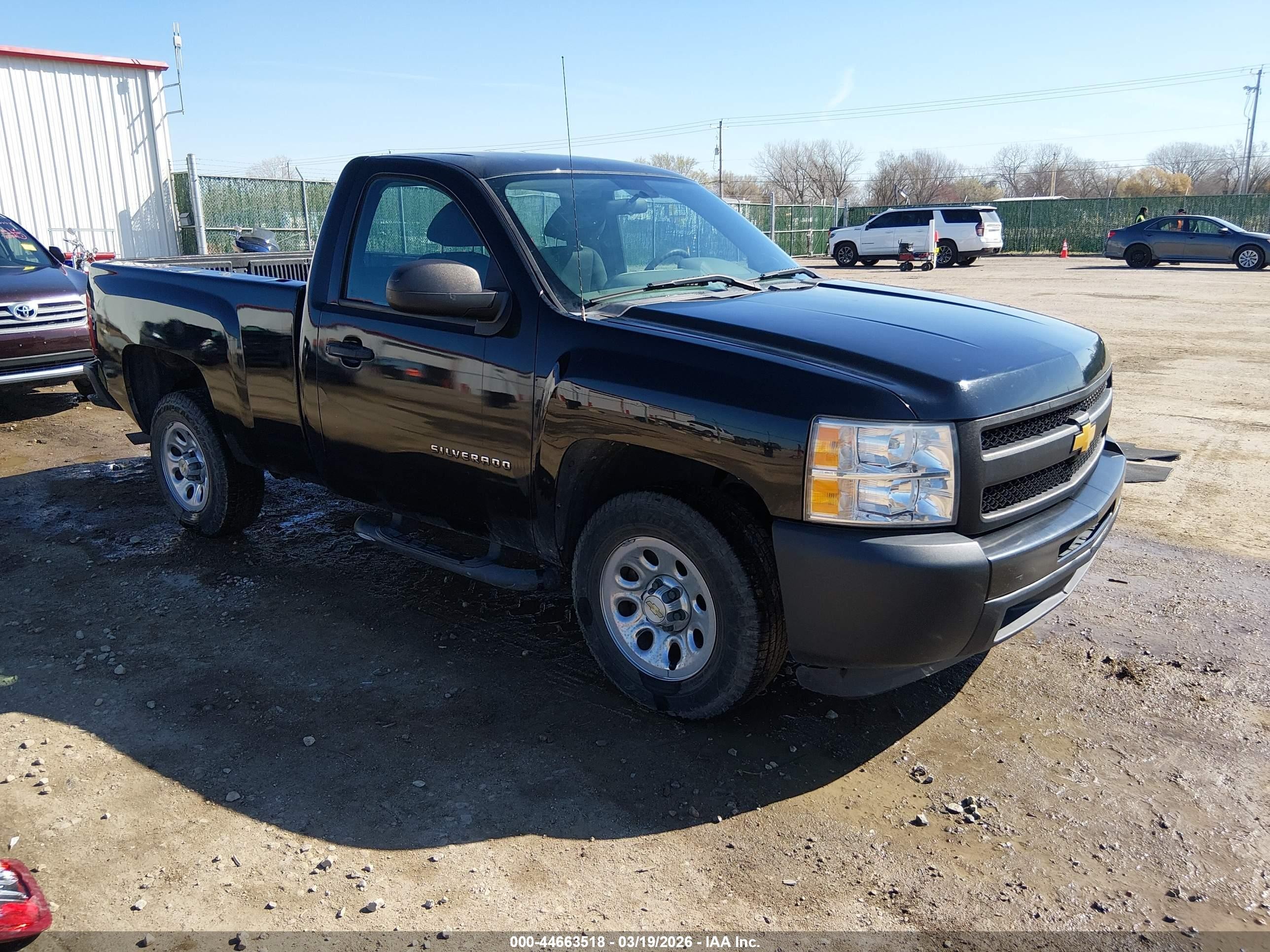 2013 Chevrolet Silverado 1500 Work Truck Black vin: 1GCNCPEA8DZ338576