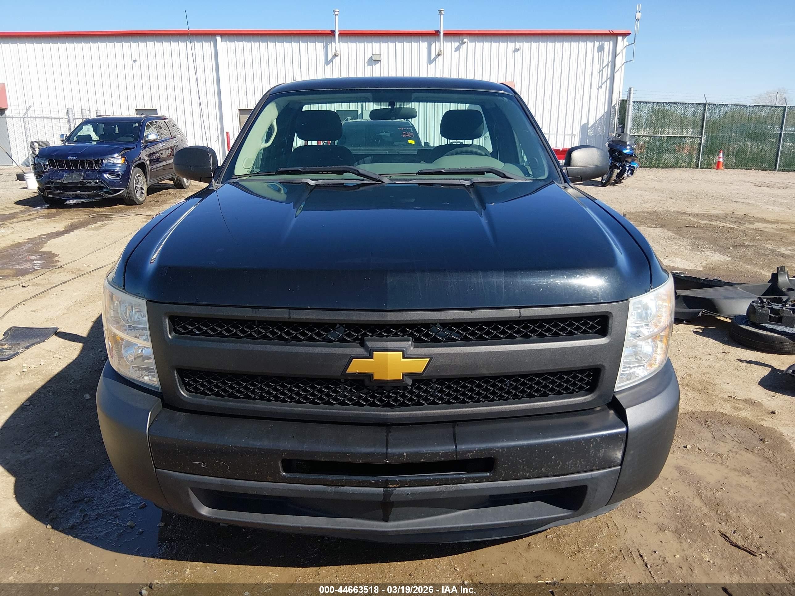2013 Chevrolet Silverado 1500 Work Truck Black vin: 1GCNCPEA8DZ338576