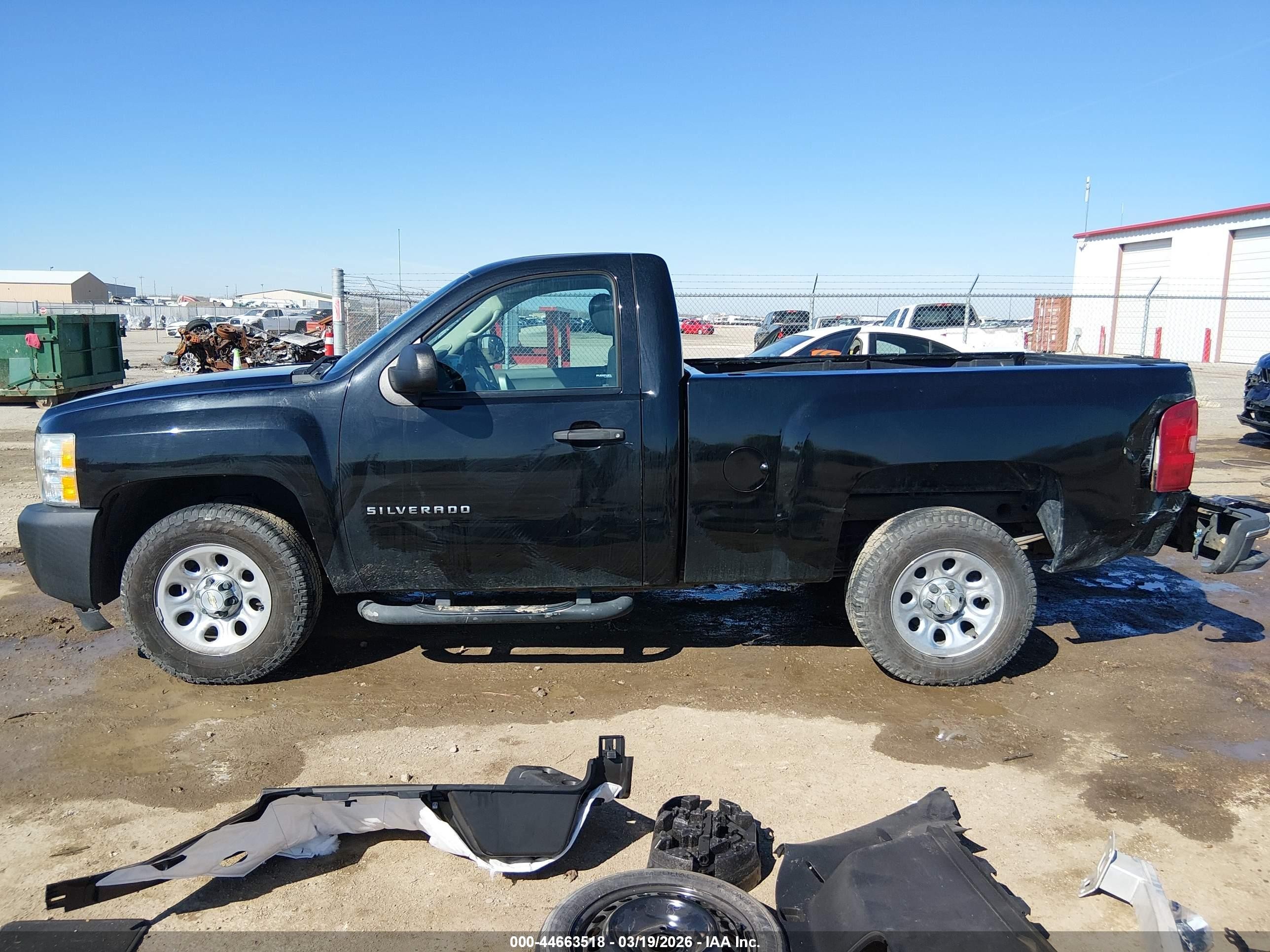 2013 Chevrolet Silverado 1500 Work Truck Black vin: 1GCNCPEA8DZ338576