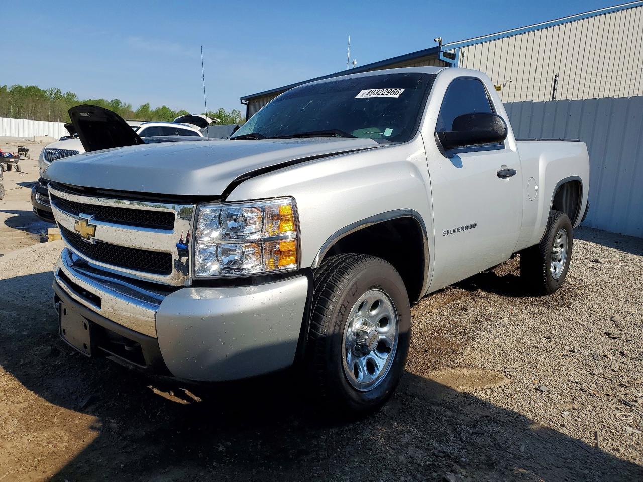 2011 Chevrolet Silverado C1500 Серебряный vin: 1GCNCPEAXBZ372340