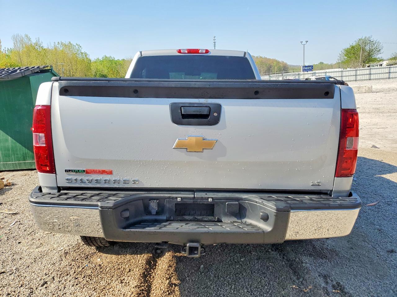 2011 Chevrolet Silverado C1500 Silver vin: 1GCNCPEAXBZ372340