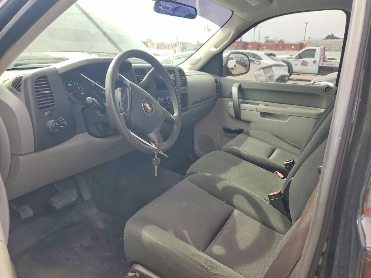 2012 Chevrolet Silverado C1500 Black vin: 1GCNCPEAXCZ195449