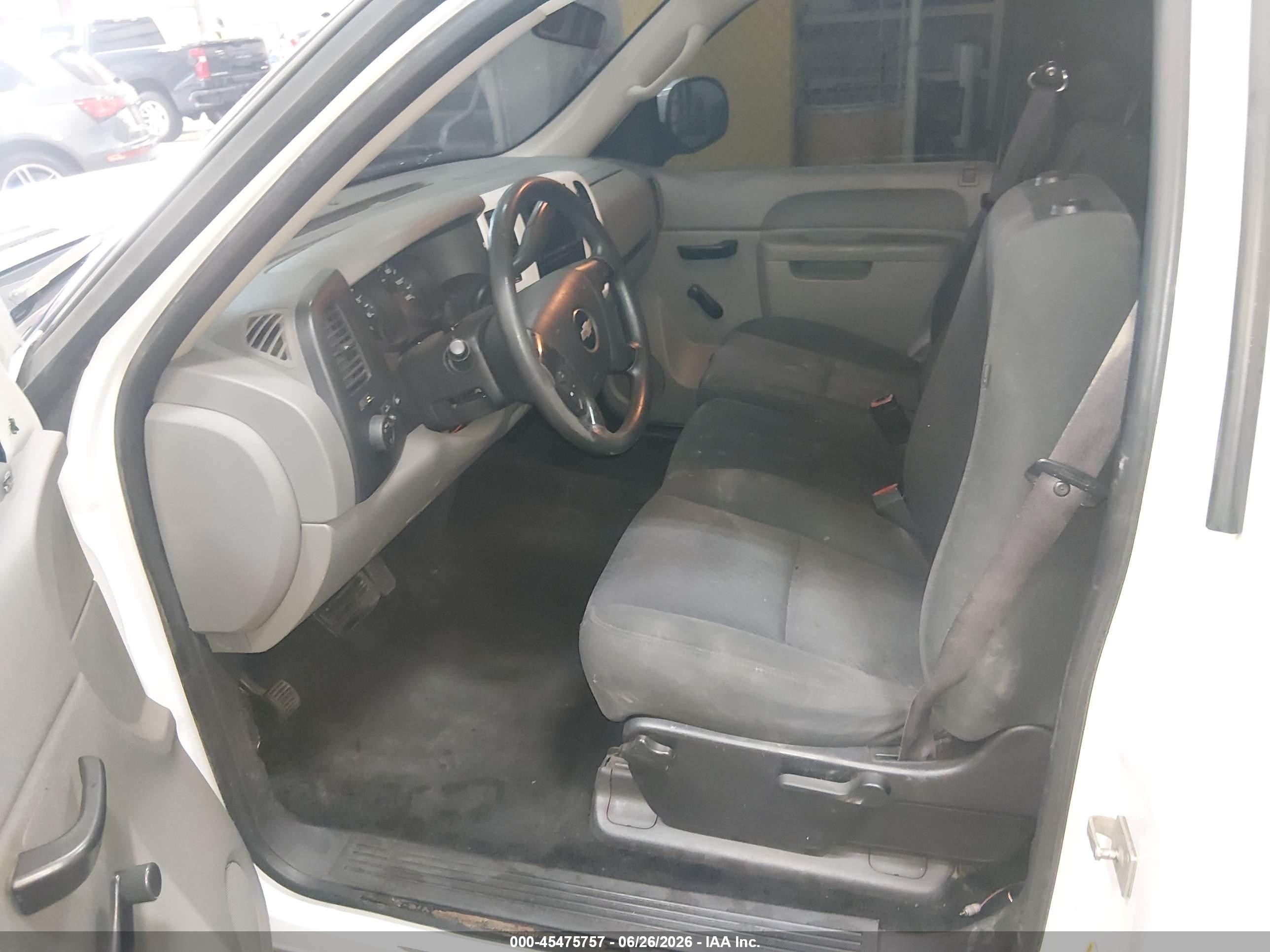 2012 Chevrolet Silverado 1500 Work Truck White vin: 1GCNCPEAXCZ255777