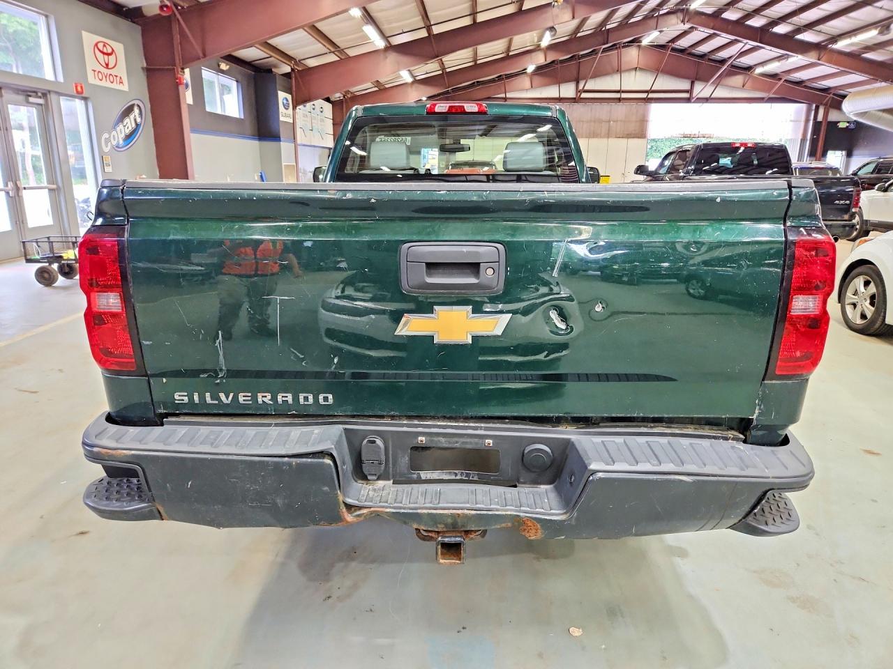 2015 Chevrolet Silverado C1500 Green vin: 1GCNCPEC2FZ347892
