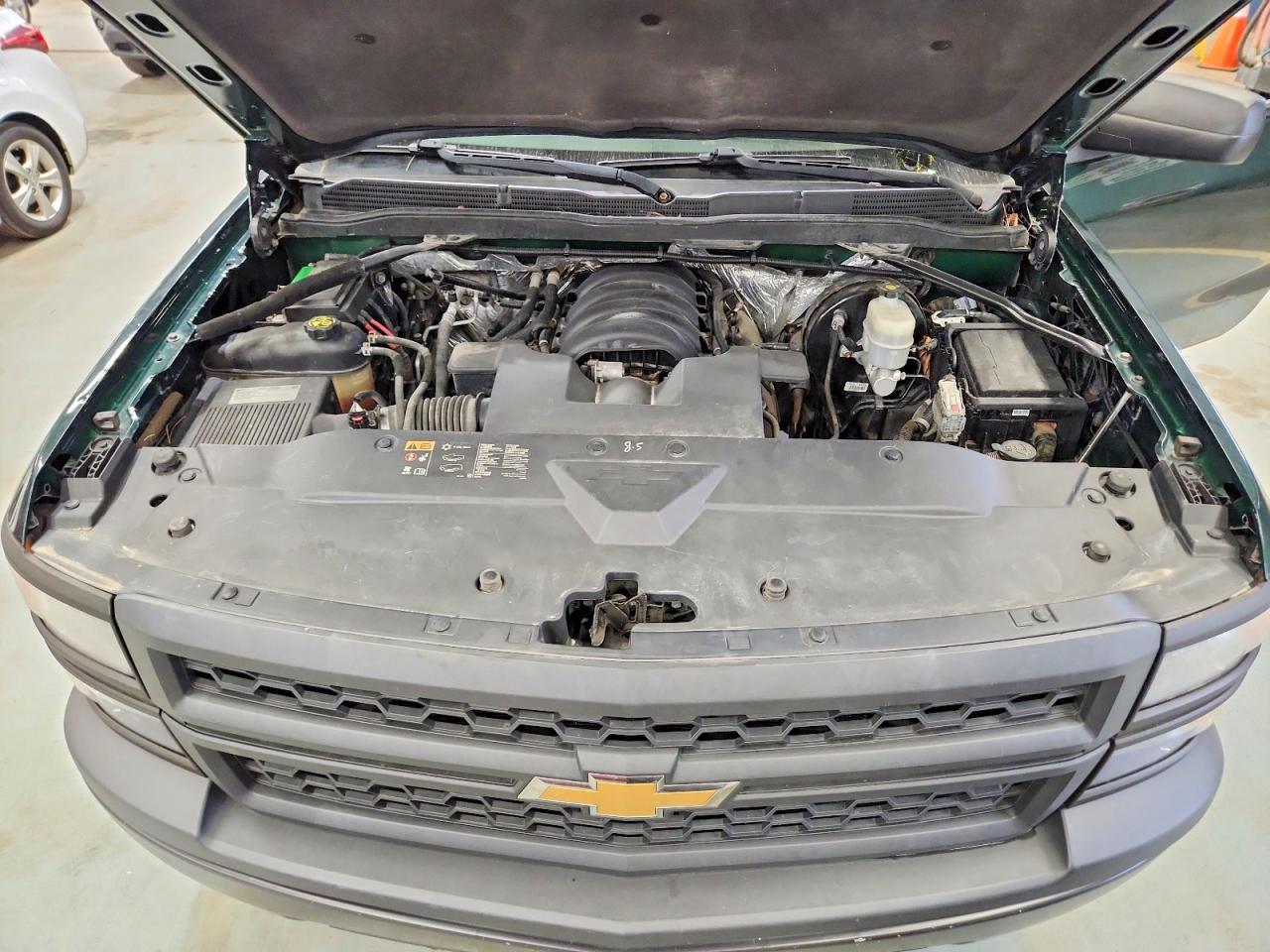 2015 Chevrolet Silverado C1500 Green vin: 1GCNCPEC2FZ347892