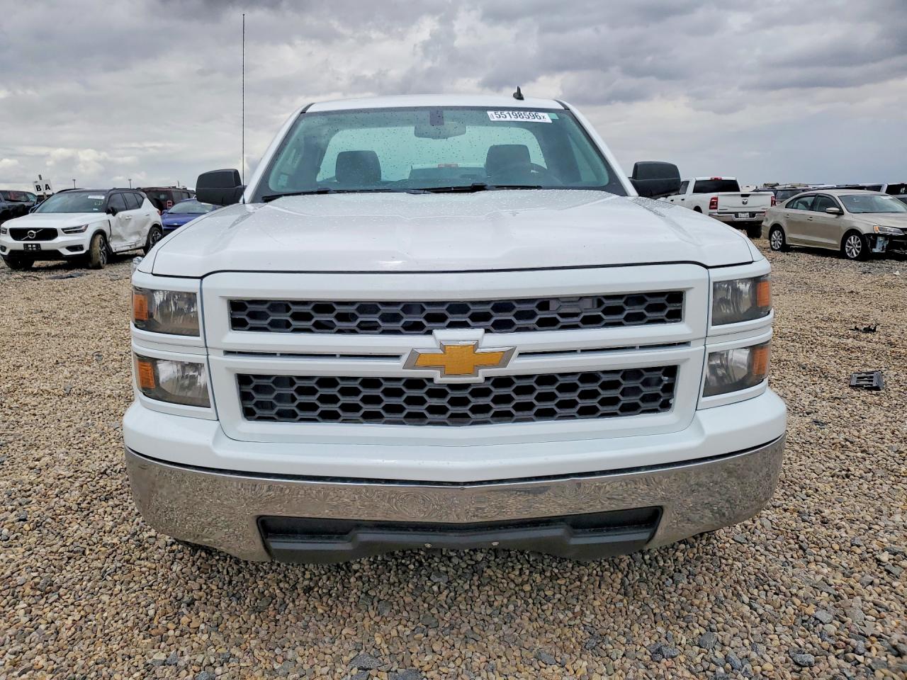 2014 Chevrolet Silverado C1500 White vin: 1GCNCPEC6EZ398309