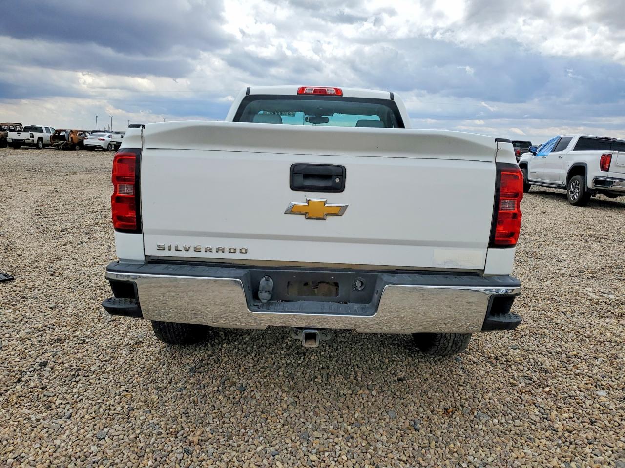 2014 Chevrolet Silverado C1500 White vin: 1GCNCPEC6EZ398309