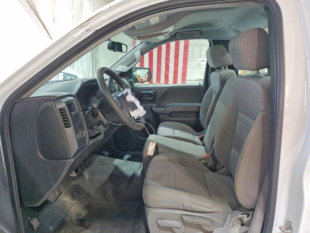 2014 Chevrolet Silverado C1500 White vin: 1GCNCPECXEZ172726