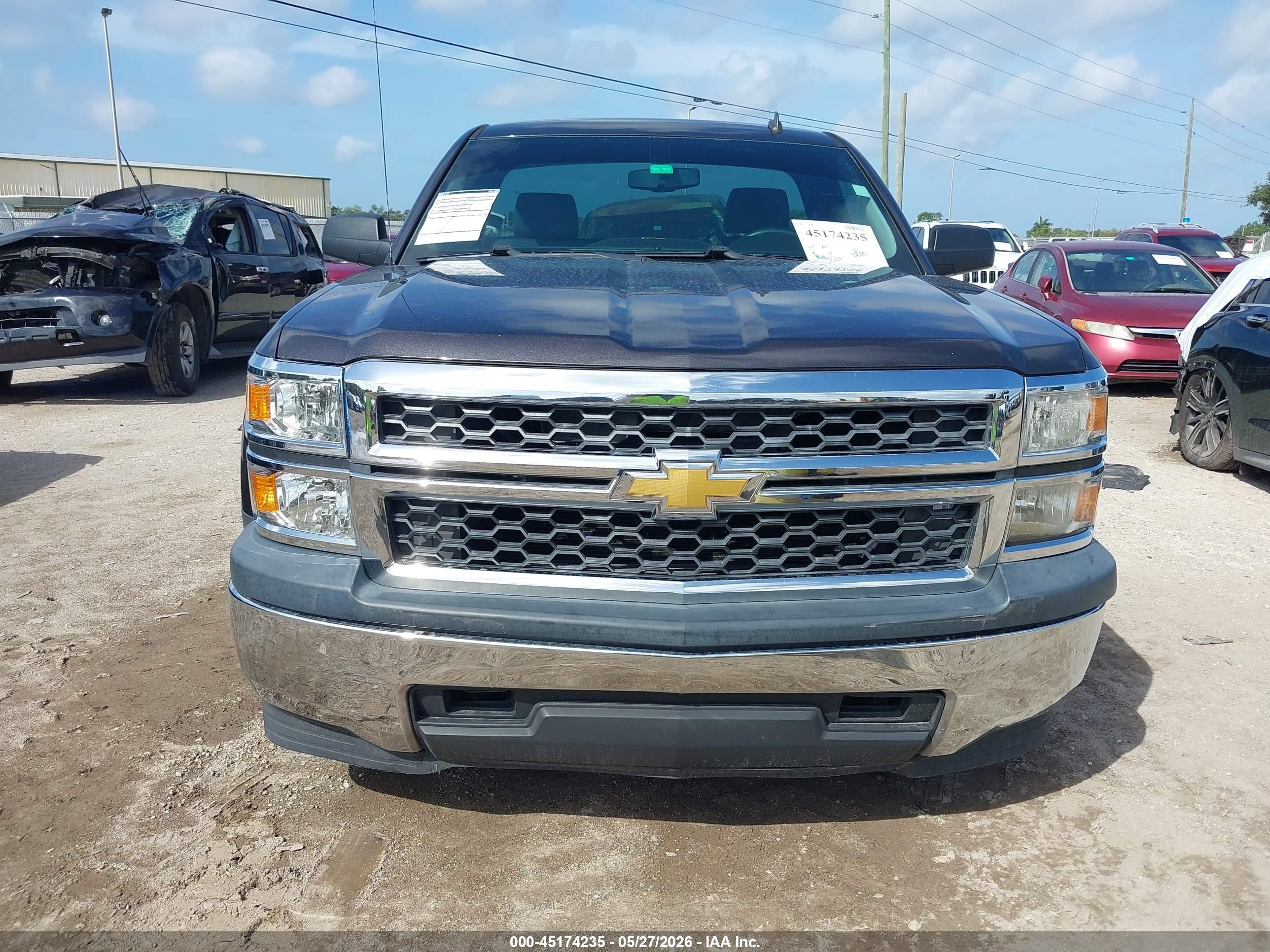 2014 Chevrolet Silverado 1500 Work Truck 2wt Черный vin: 1GCNCPEH0EZ269333