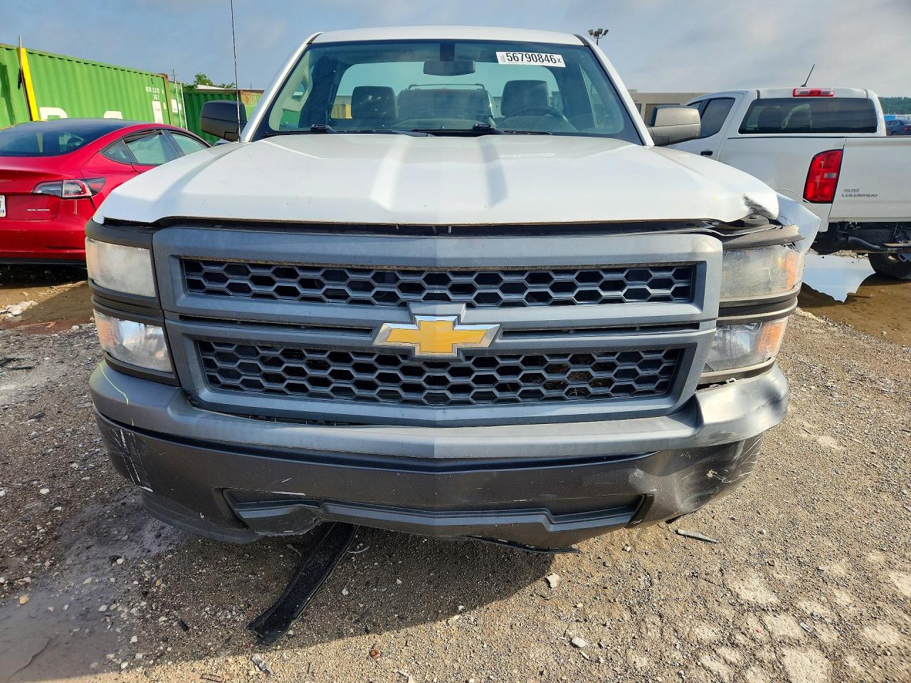 2014 Chevrolet Silverado C1500 White vin: 1GCNCPEH0EZ302153