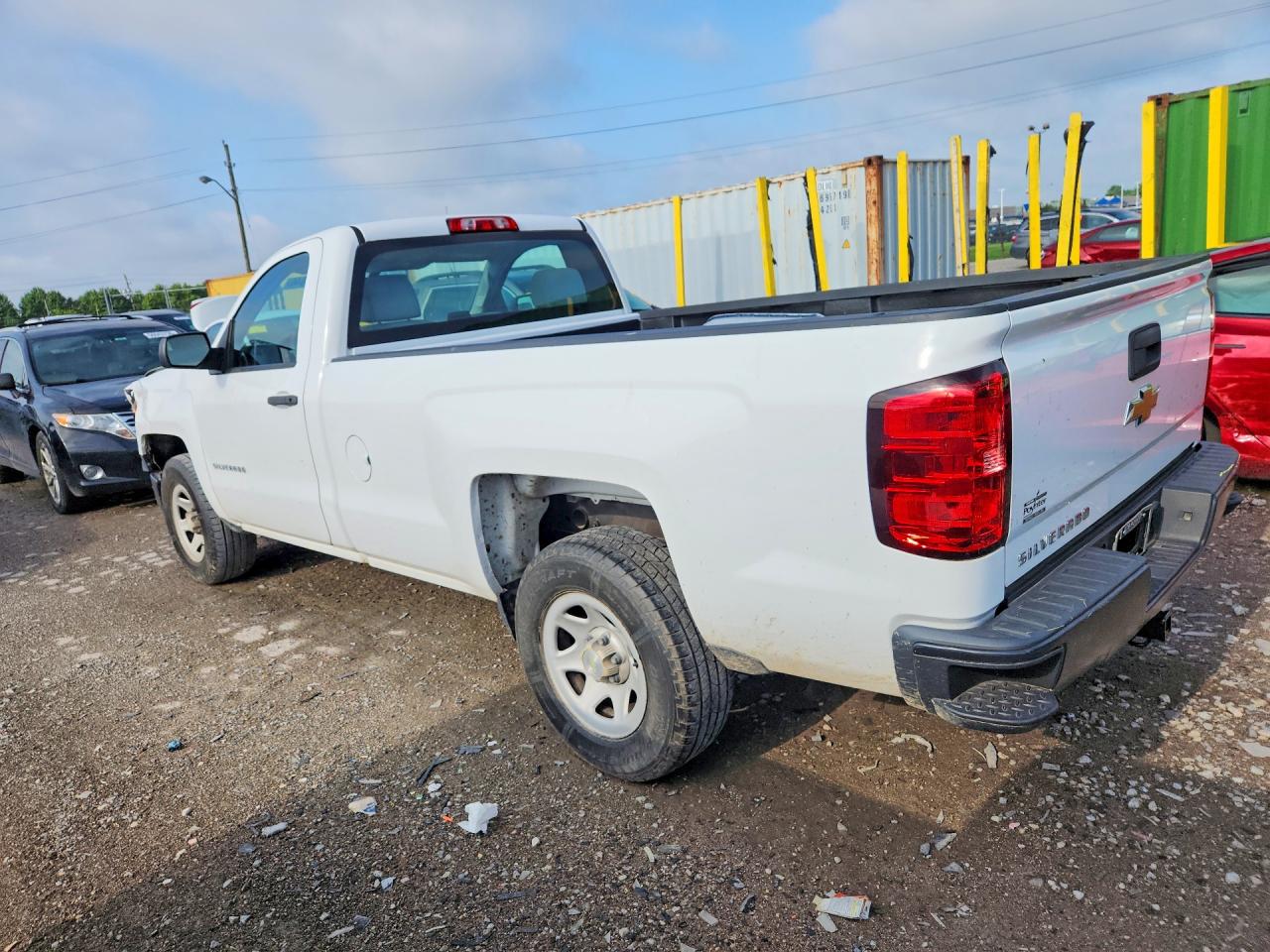 2014 Chevrolet Silverado C1500 White vin: 1GCNCPEH0EZ302153