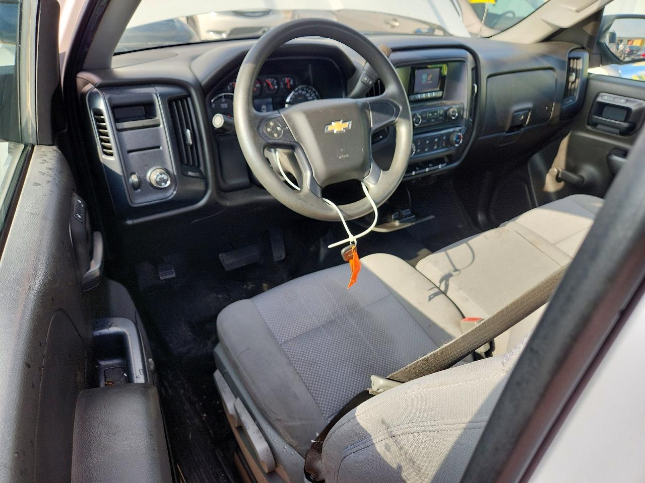2014 Chevrolet Silverado C1500 White vin: 1GCNCPEH0EZ302153
