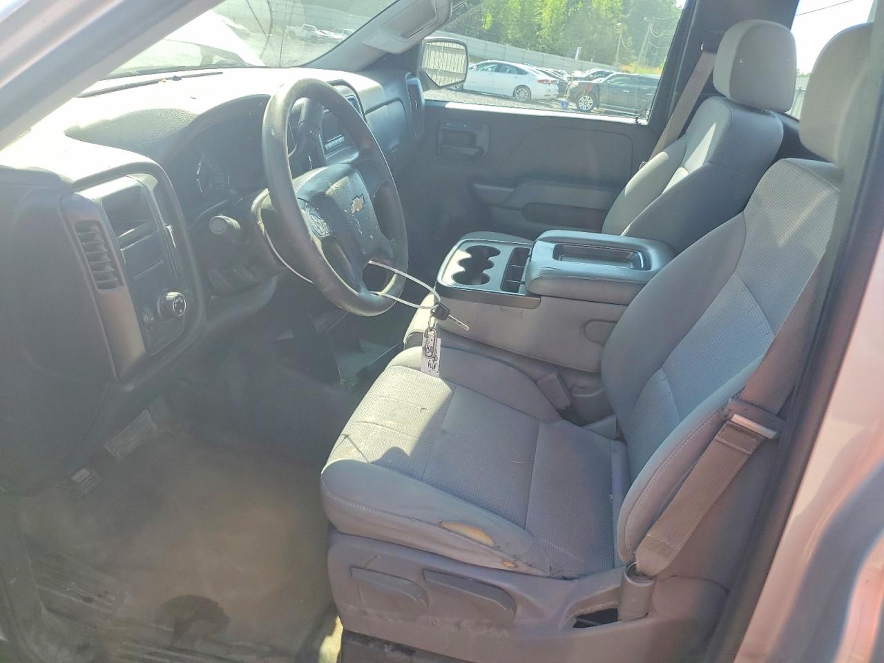 2014 Chevrolet Silverado C1500 Silver vin: 1GCNCPEH0EZ310446