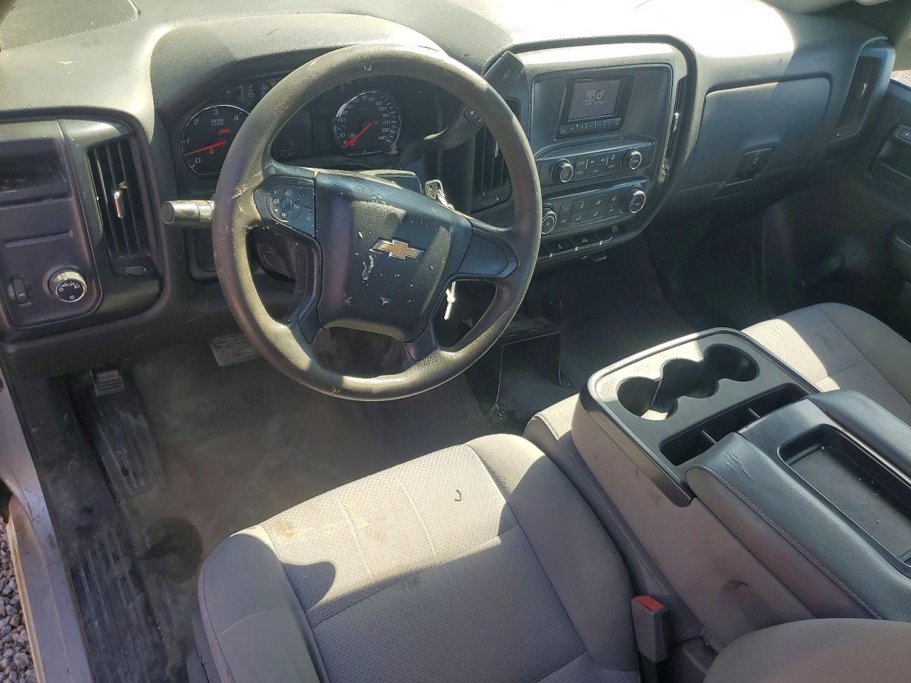 2014 Chevrolet Silverado C1500 Silver vin: 1GCNCPEH0EZ310446